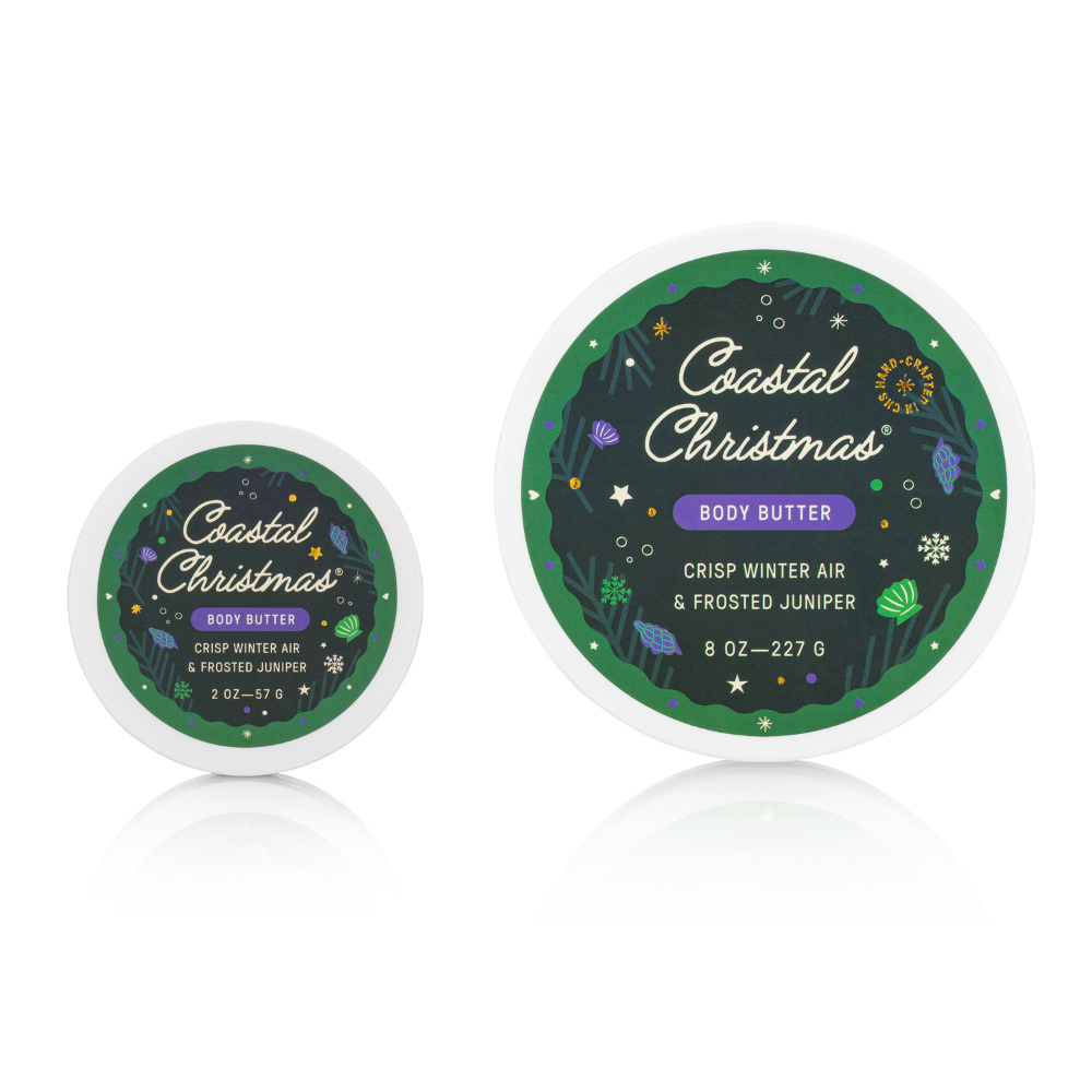 Travel Size Coastal Christmas Body Butter (2oz)