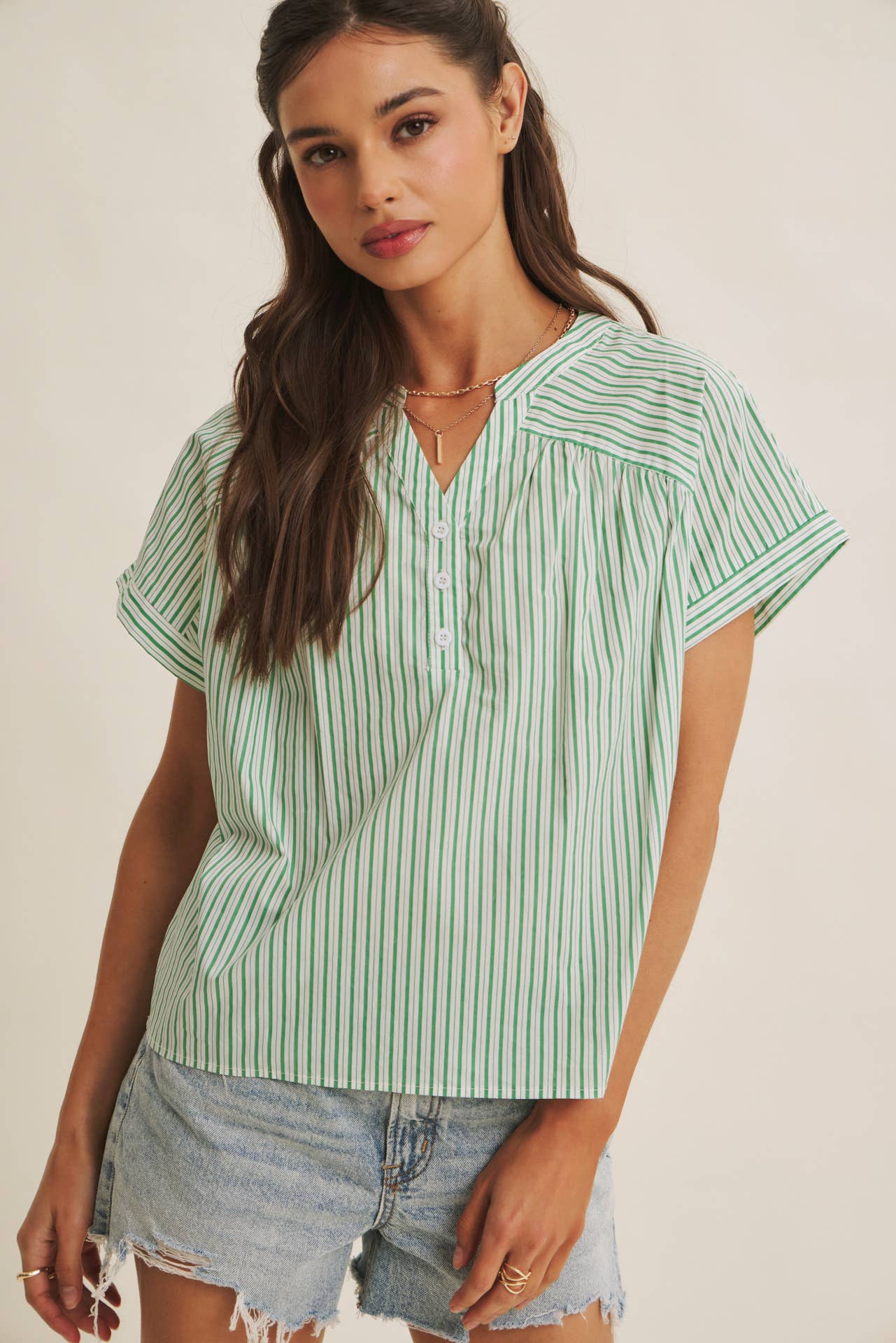 Candi Striped Top