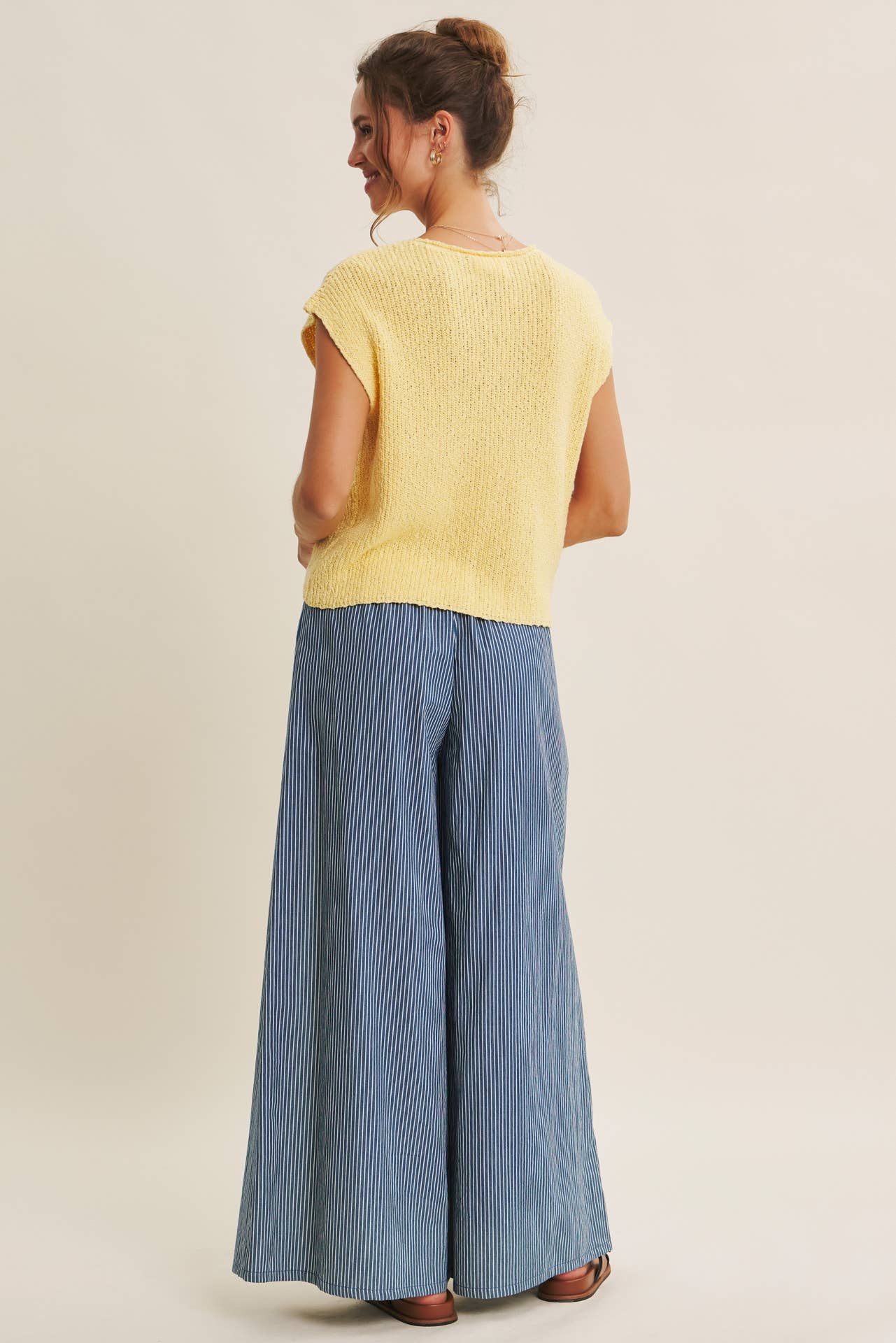 Miranda Textured Sweater Tee