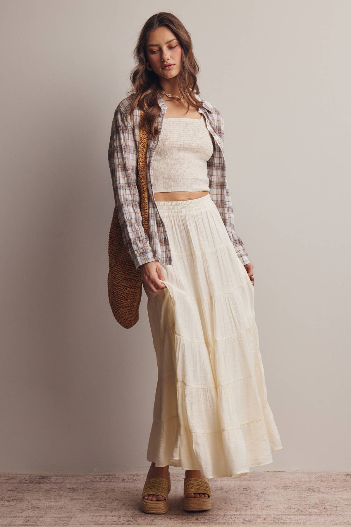 Alicia Plaid Button Down