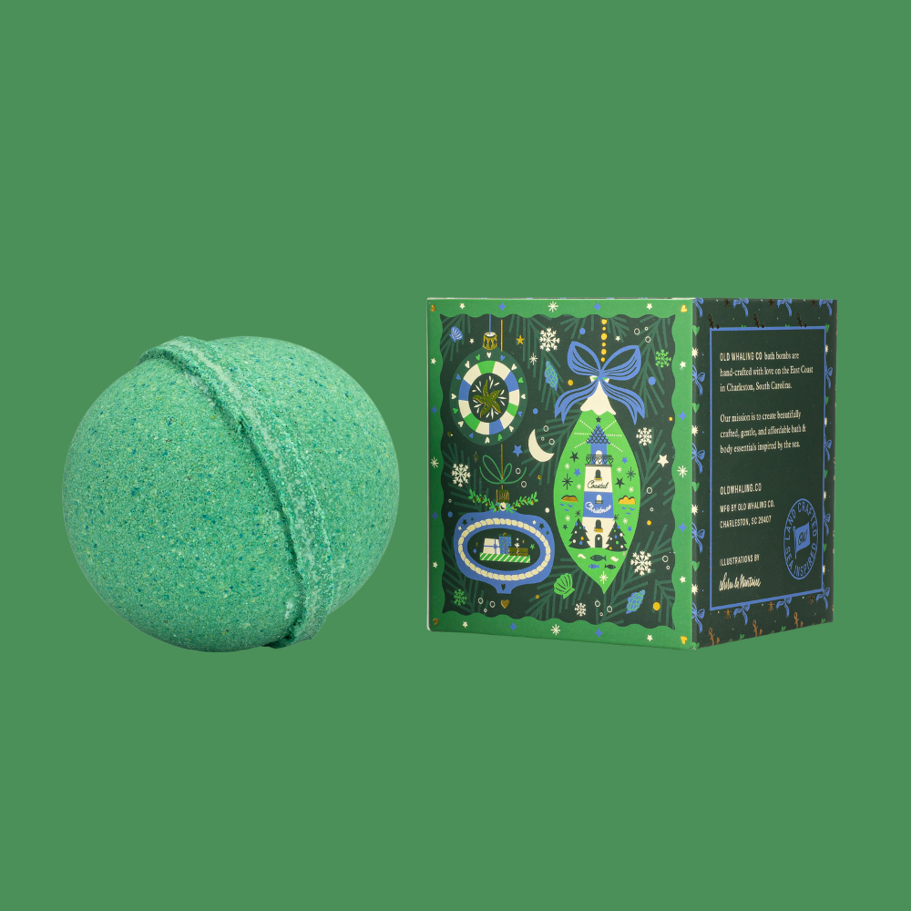 Coastal Christmas Bath Bomb