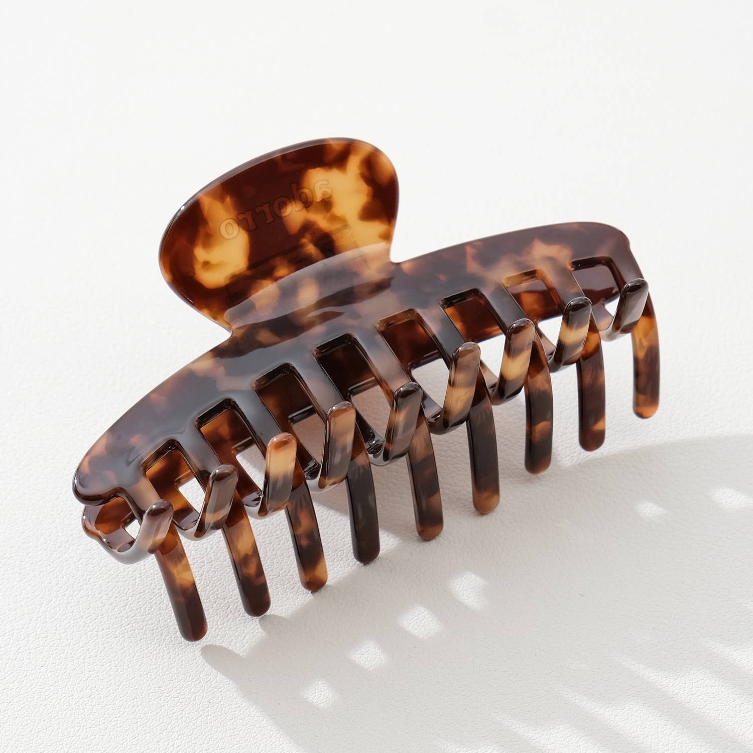 Deep Tortoise Large Claw Clips