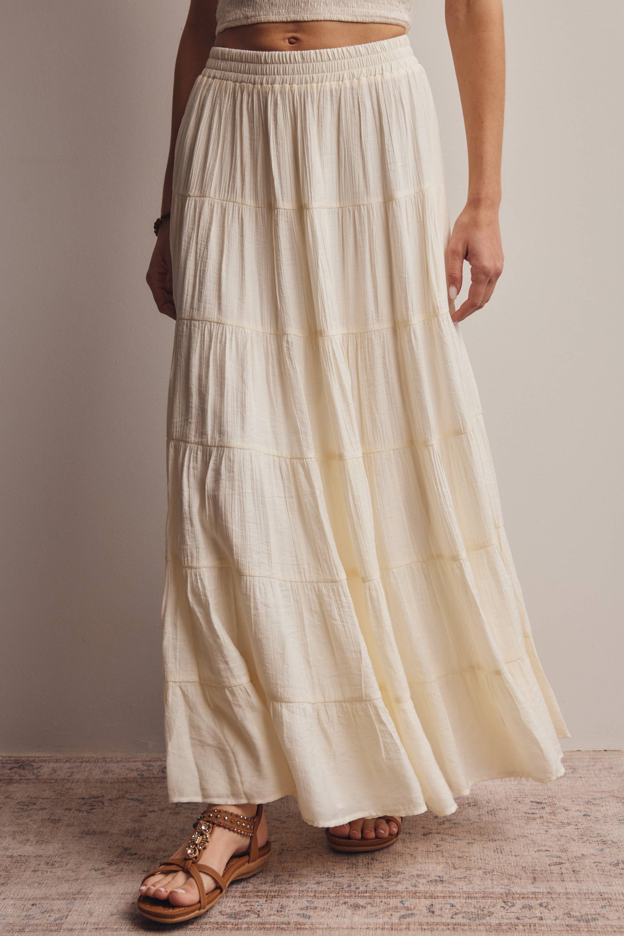 Vera Tiered Maxi Skirt