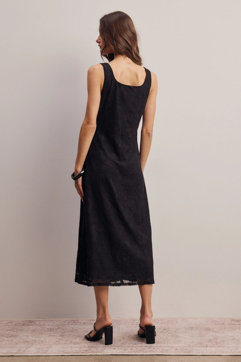 Zara Lace Midi Slip Dress