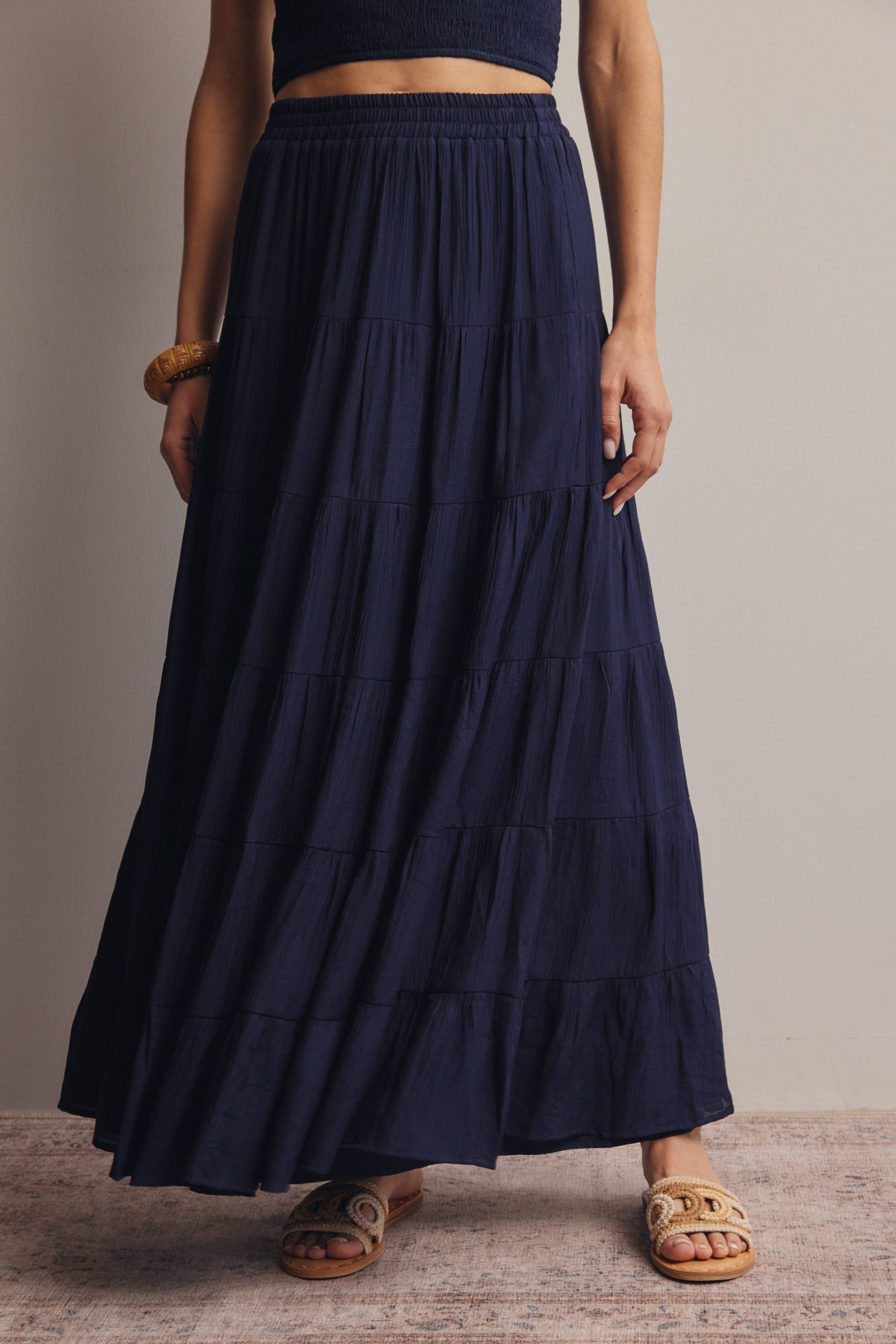 Vera Tiered Maxi Skirt