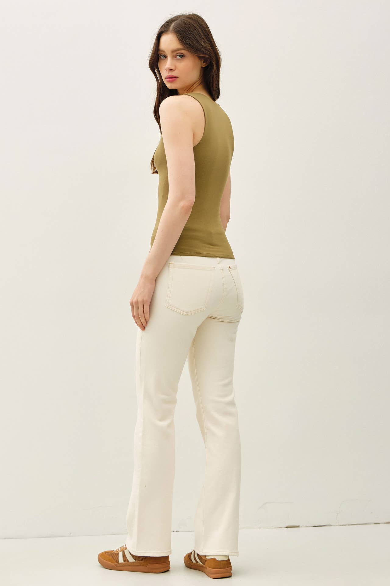 Presley Double Lined Square Neck Tank