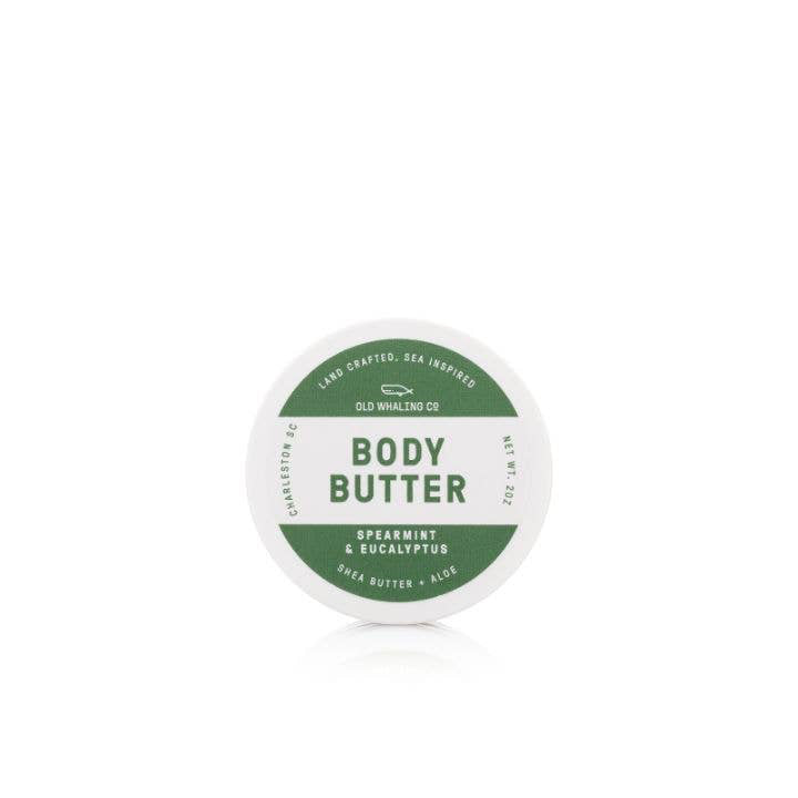 Travel Size Spearmint & Eucalyptus Body Butter (2oz)