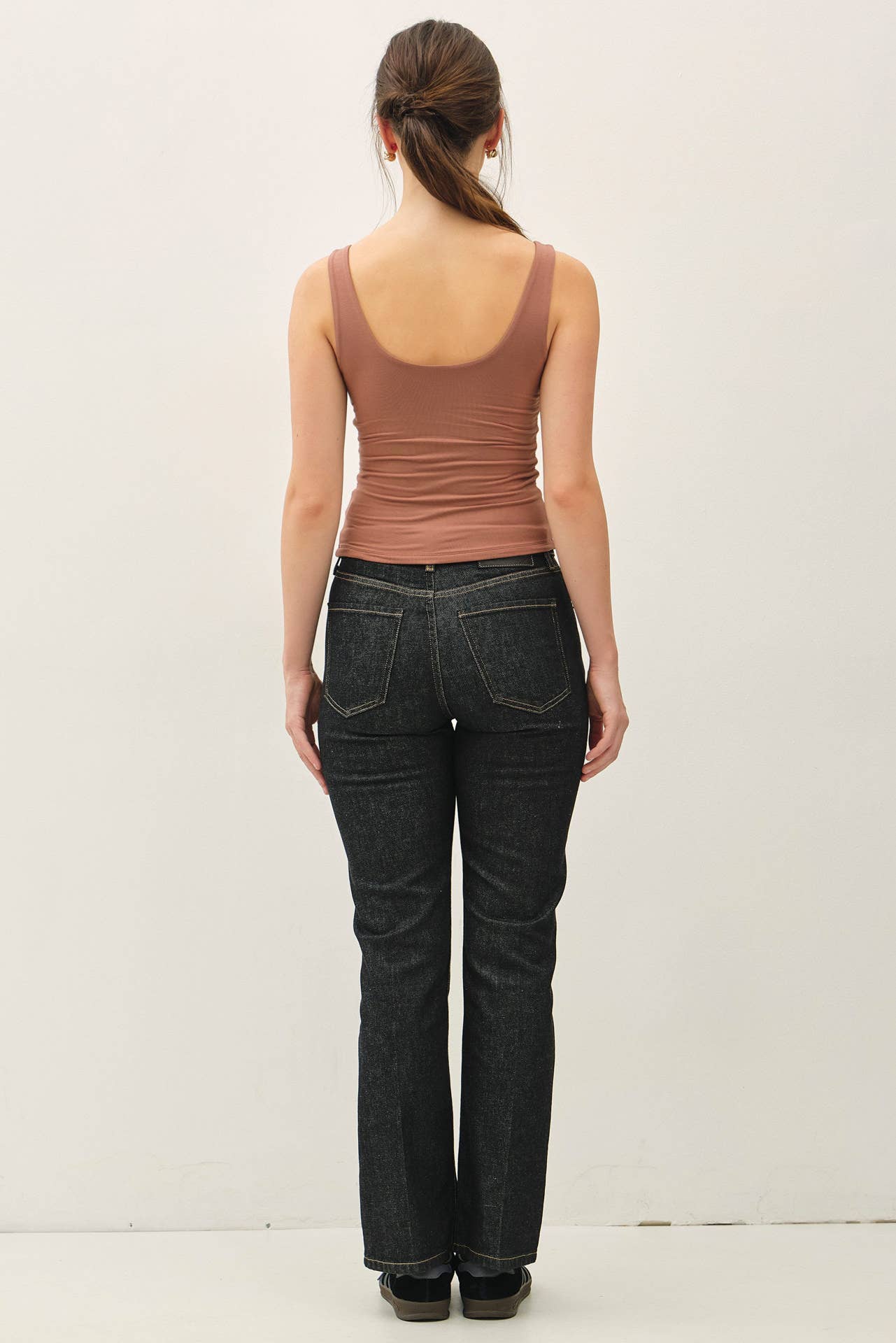 Audrey Double Lined Scoop Tank