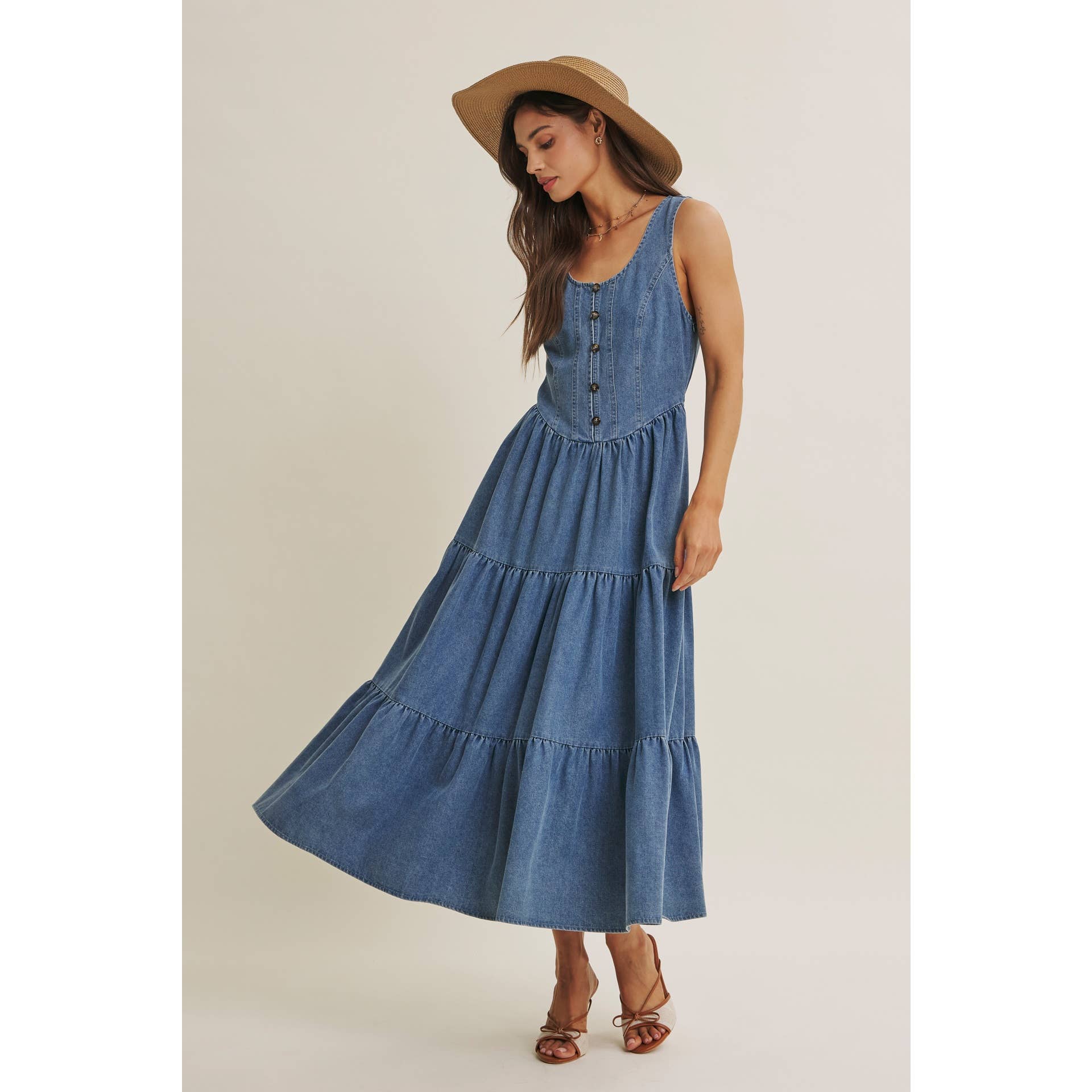 Mabel Tiered Mini Dress