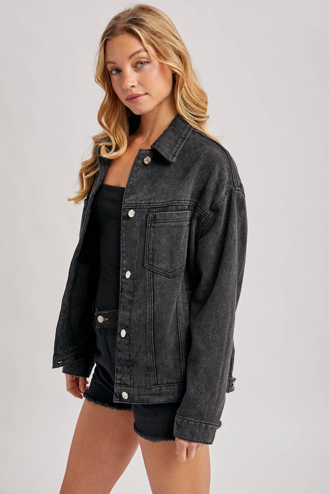 Roxie Oversized Denim Jacket