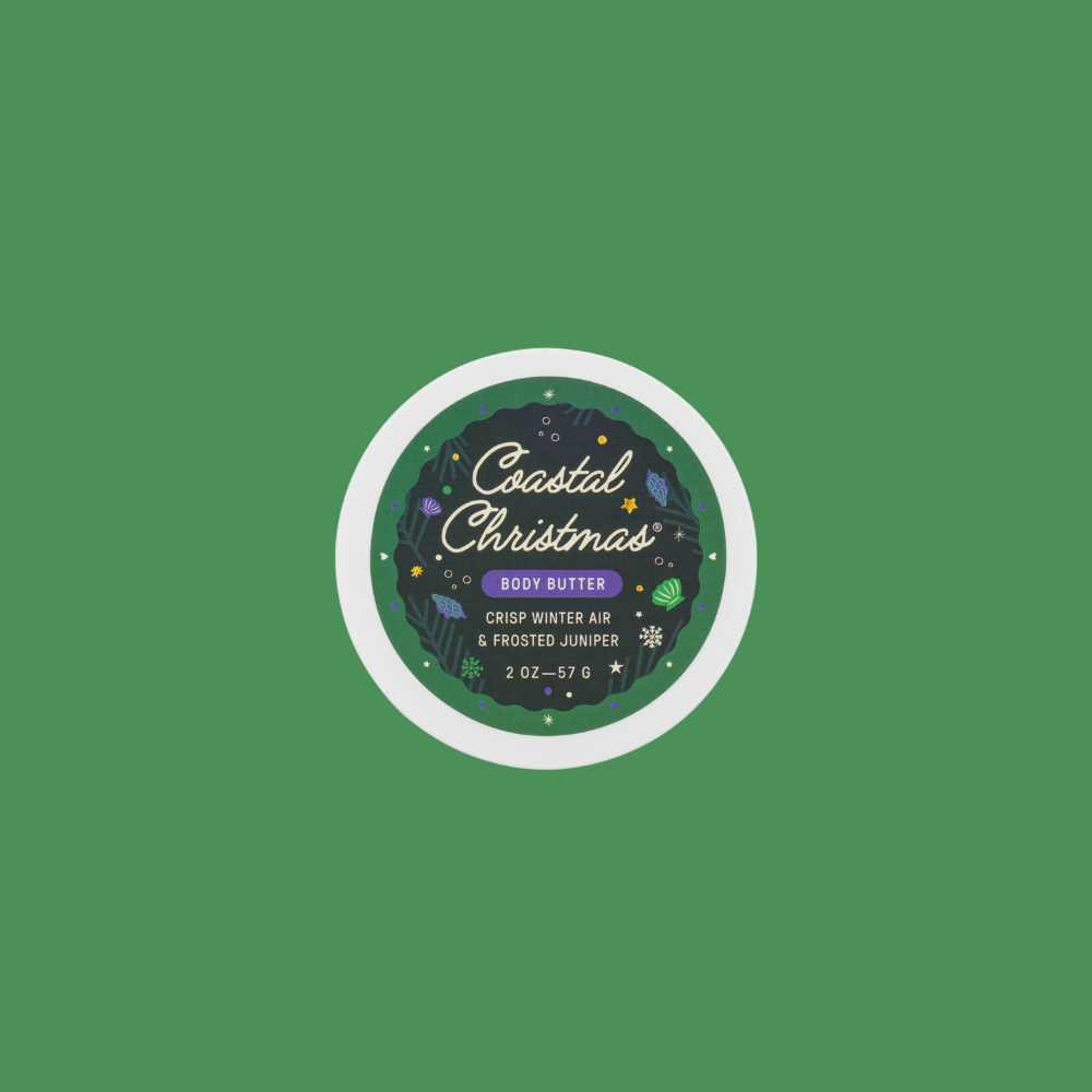 Travel Size Coastal Christmas Body Butter (2oz)