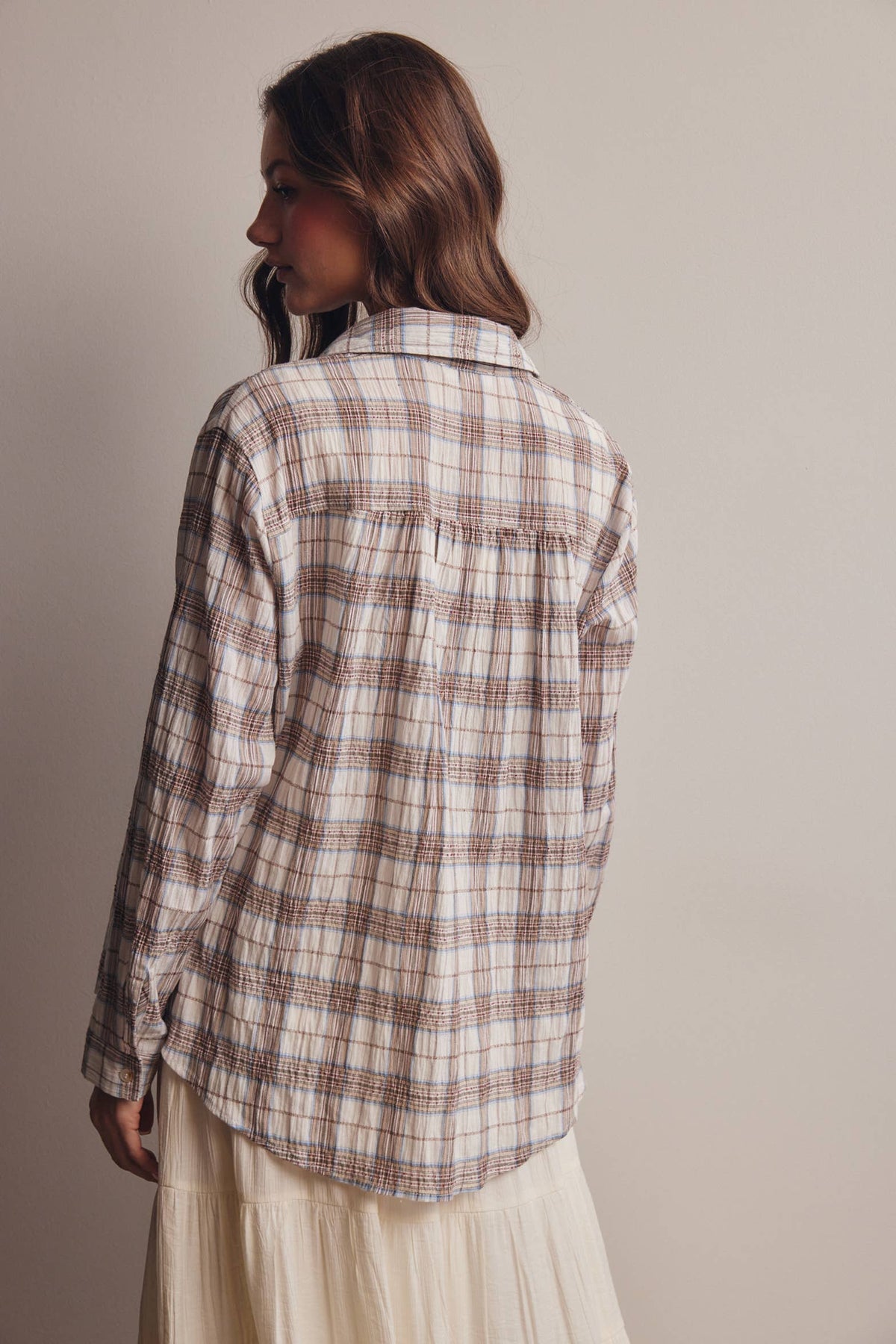 Alicia Plaid Button Down