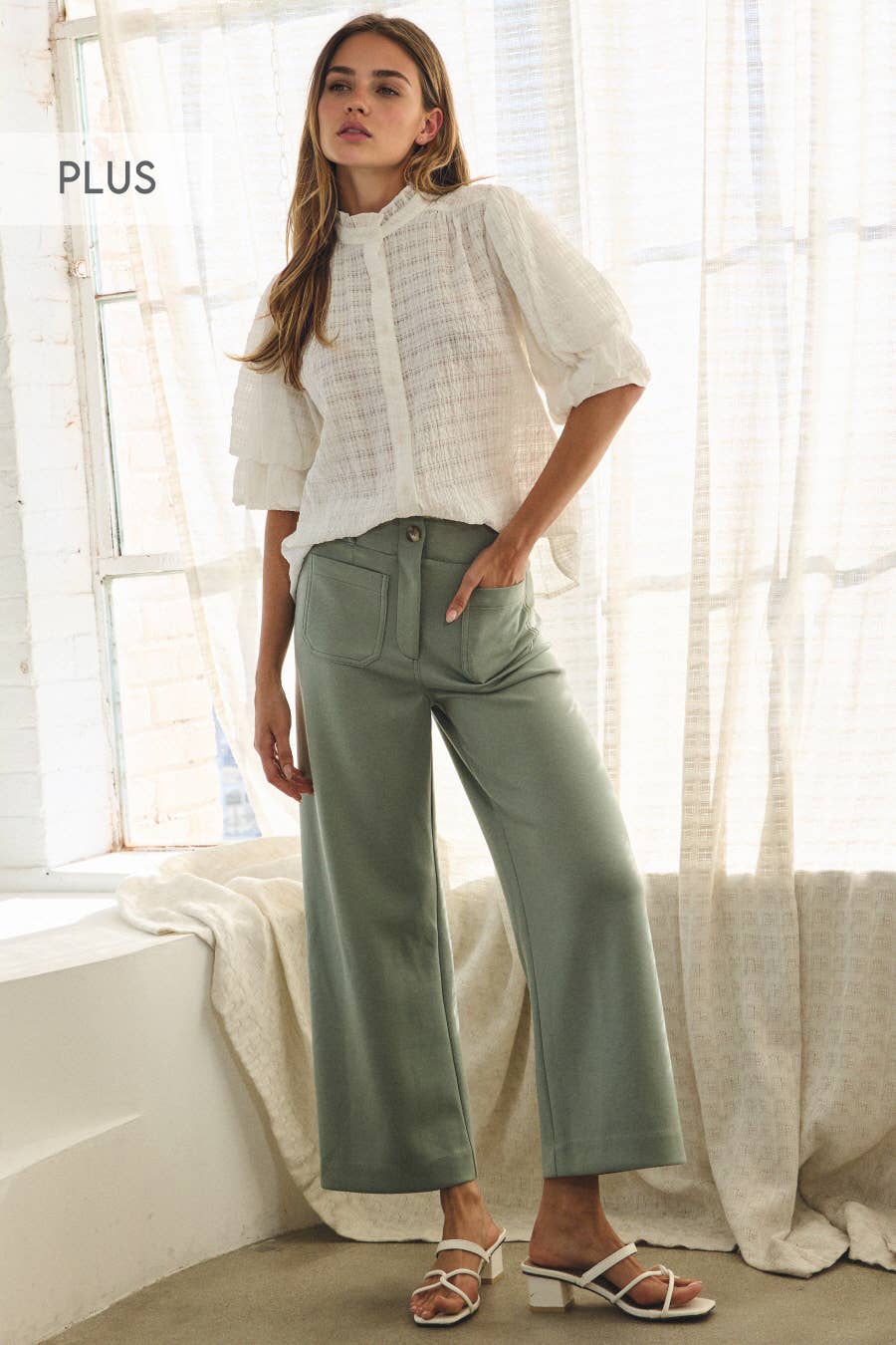 Adeline Straight Leg Pant