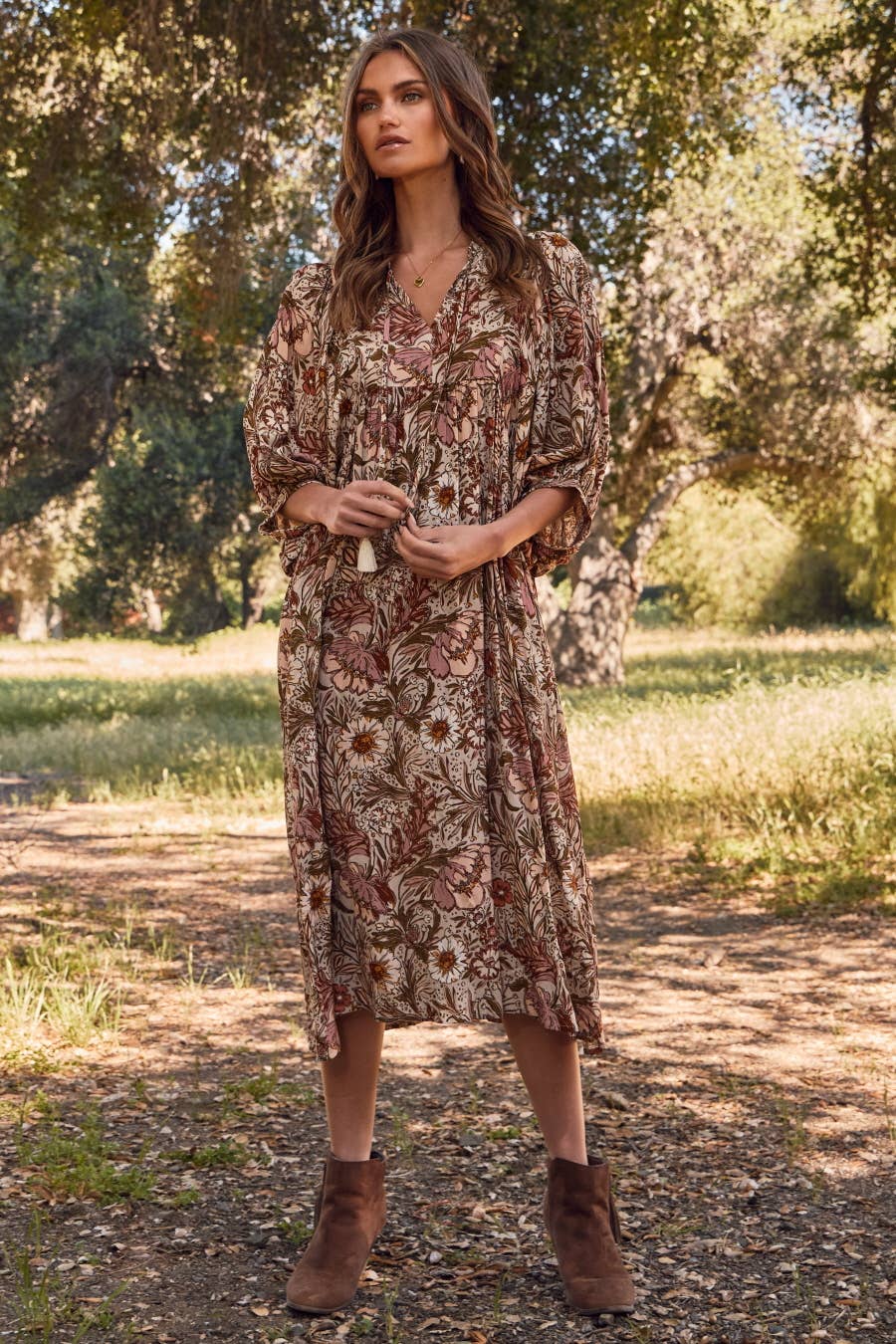 Reagan Floral Maxi Dress