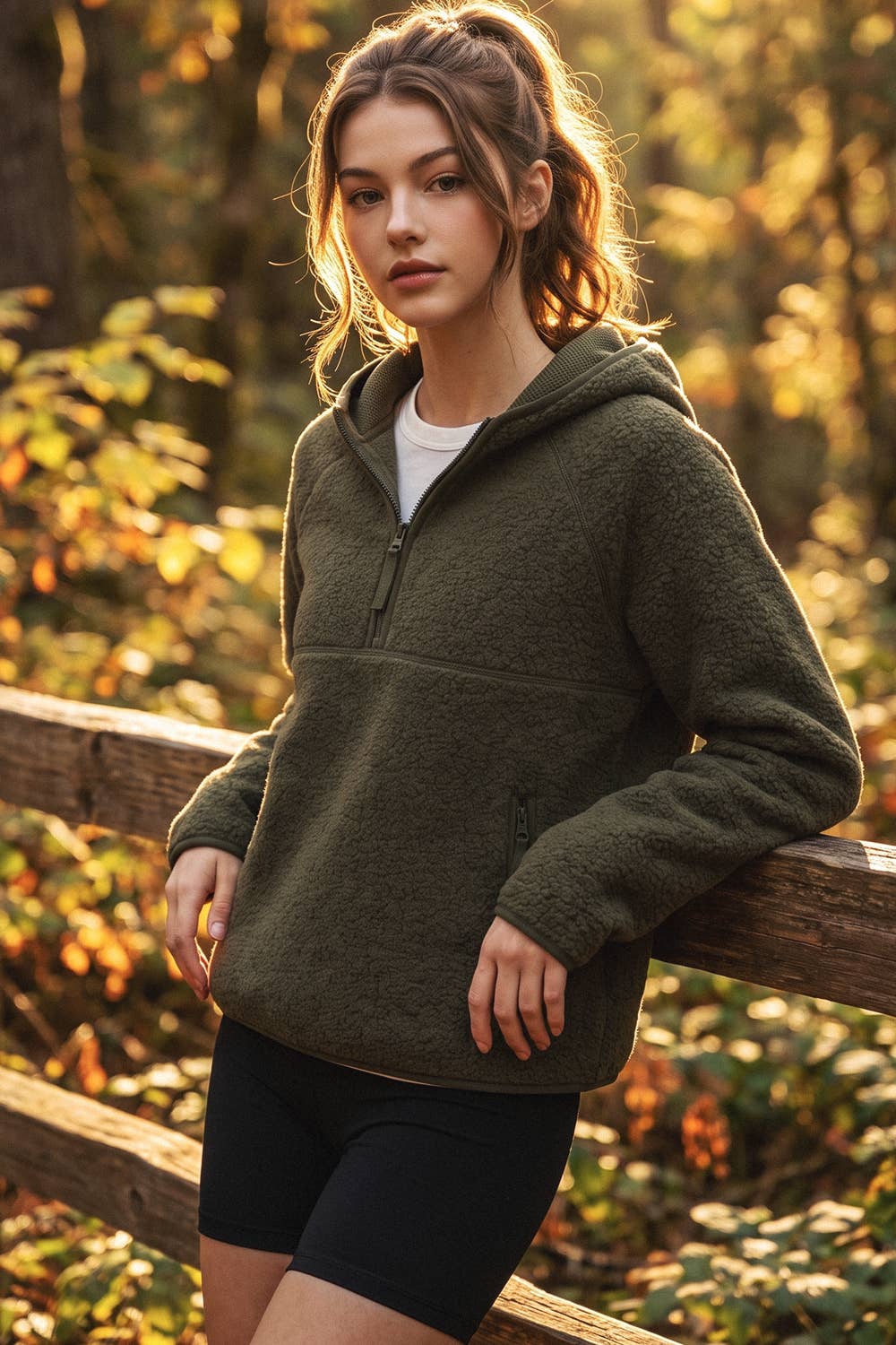 Harmony Sherpa Half Zip Pullover
