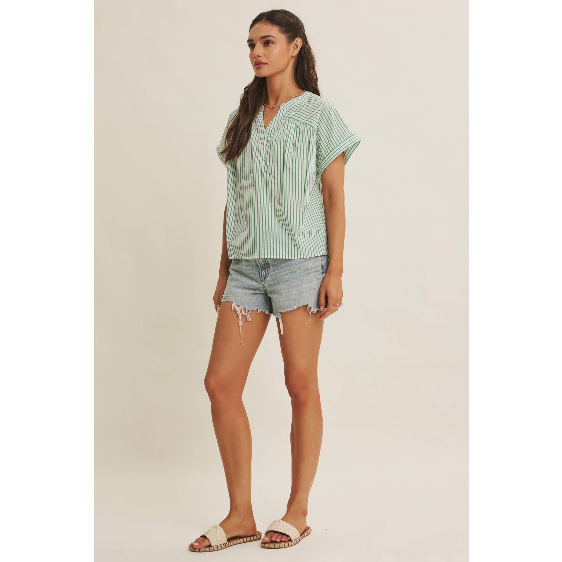 Candi Striped Top