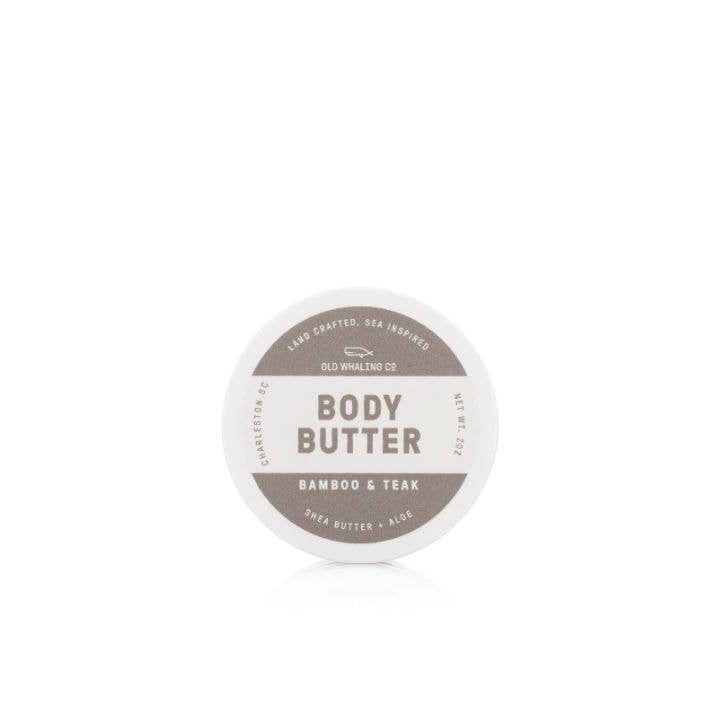 Travel Size Bamboo & Teak Body Butter (2oz)