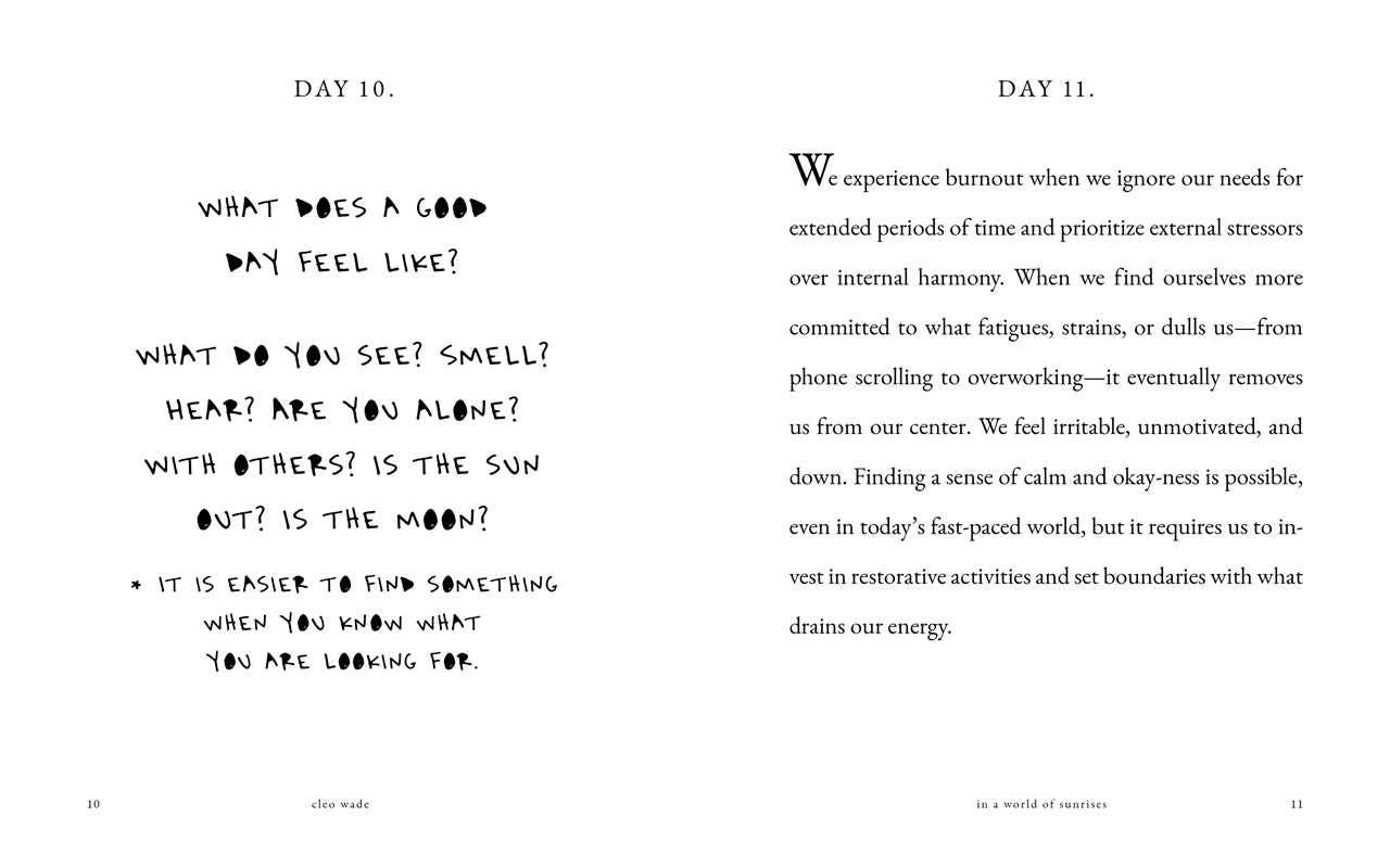 In a World of Sunrises by Cleo Wade