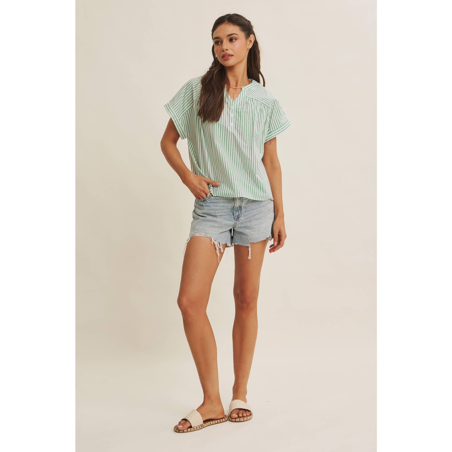 Candi Striped Top