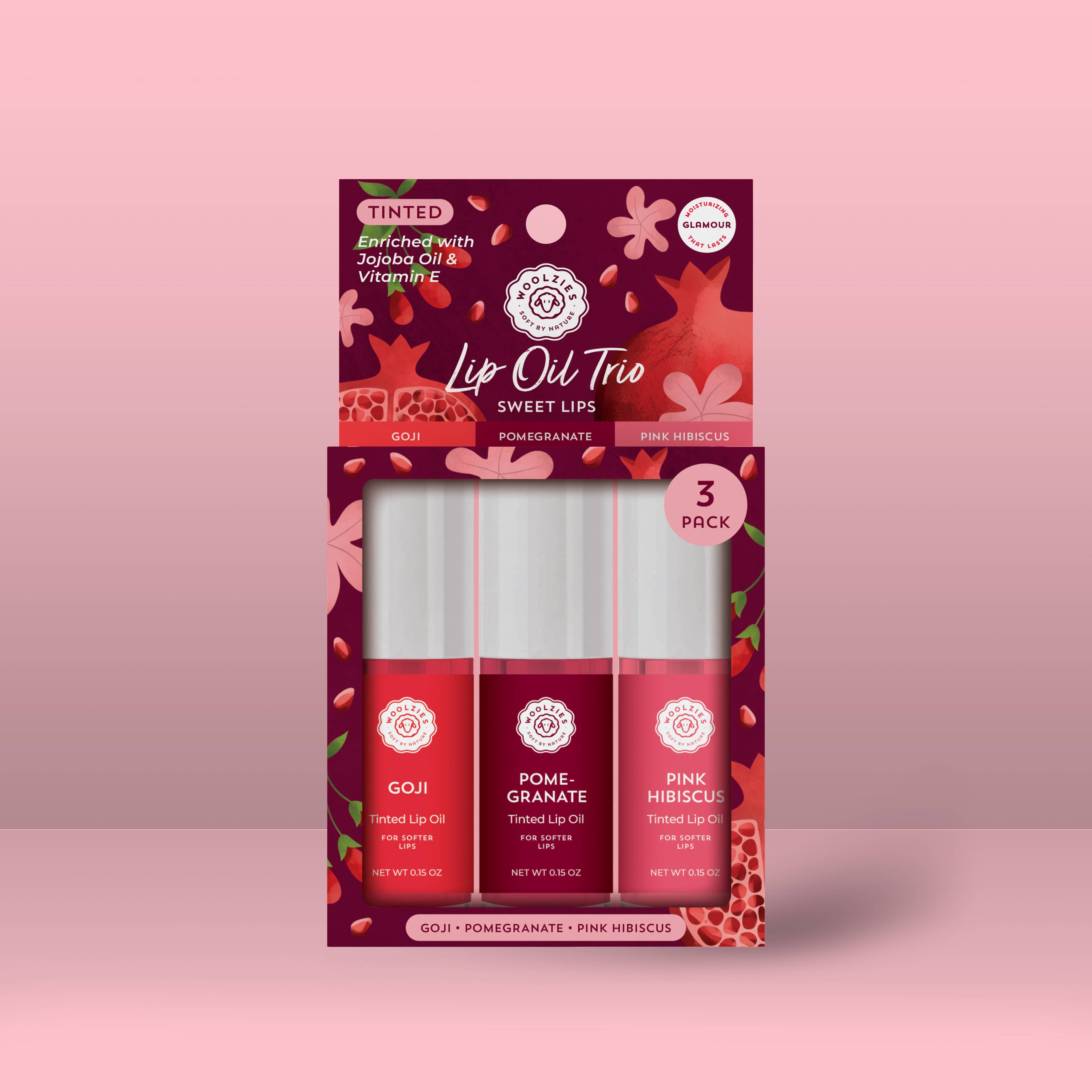 Tinted Lip Oil Trio - Sweet Lips