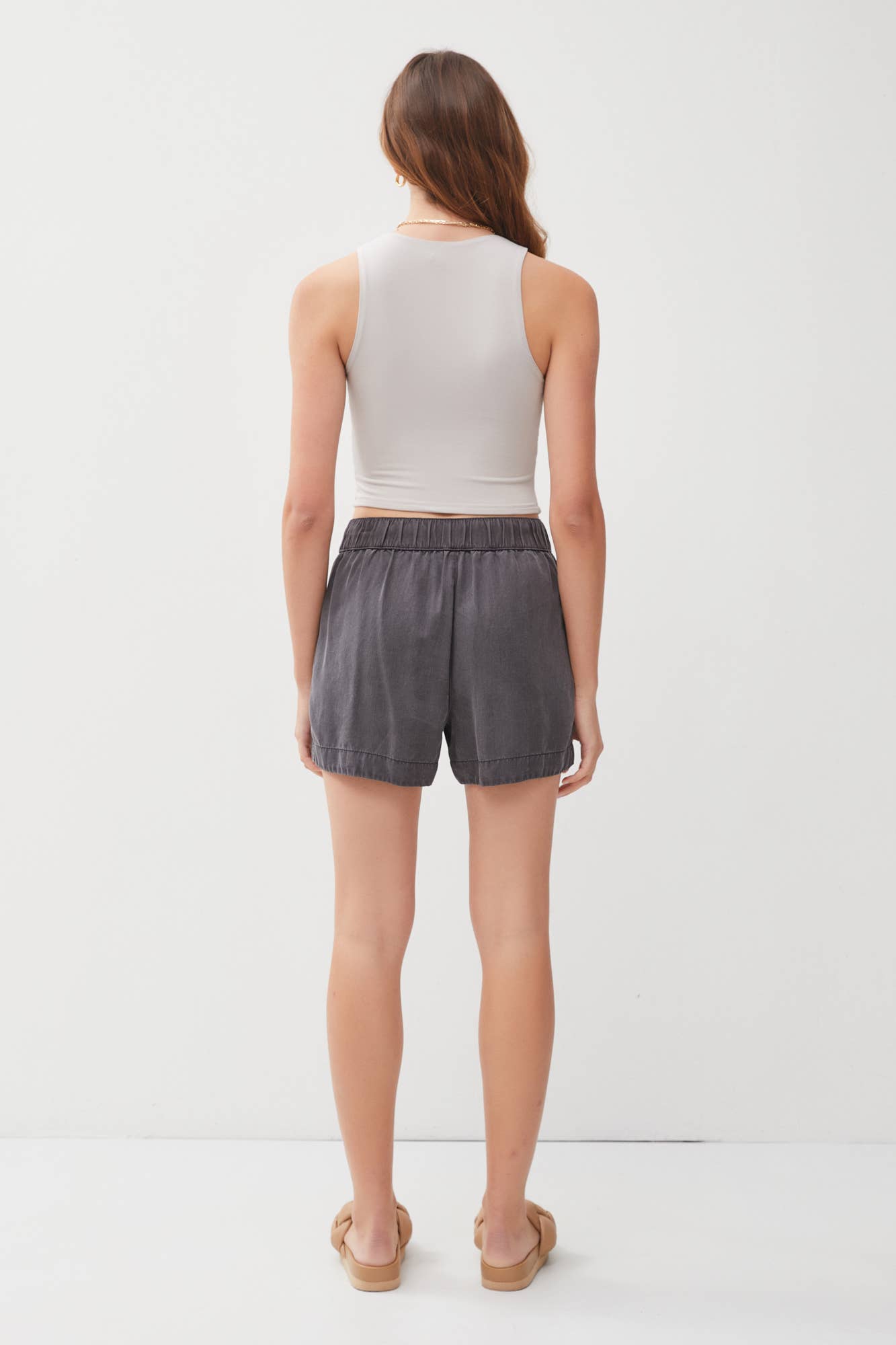 Ivy Double Lined Cropped Tank