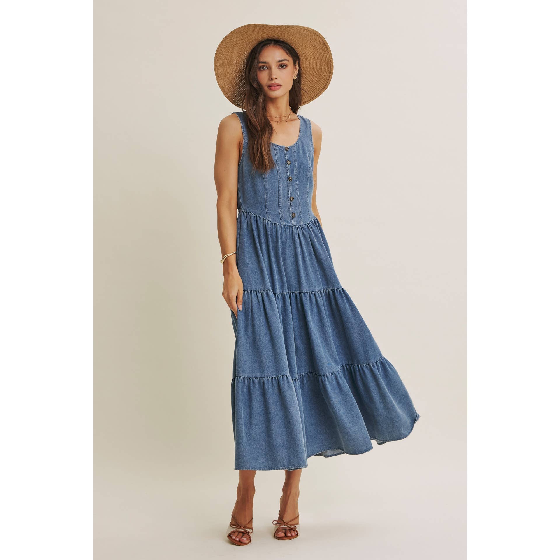 Mabel Tiered Mini Dress