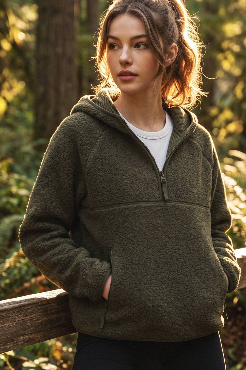 Harmony Sherpa Half Zip Pullover