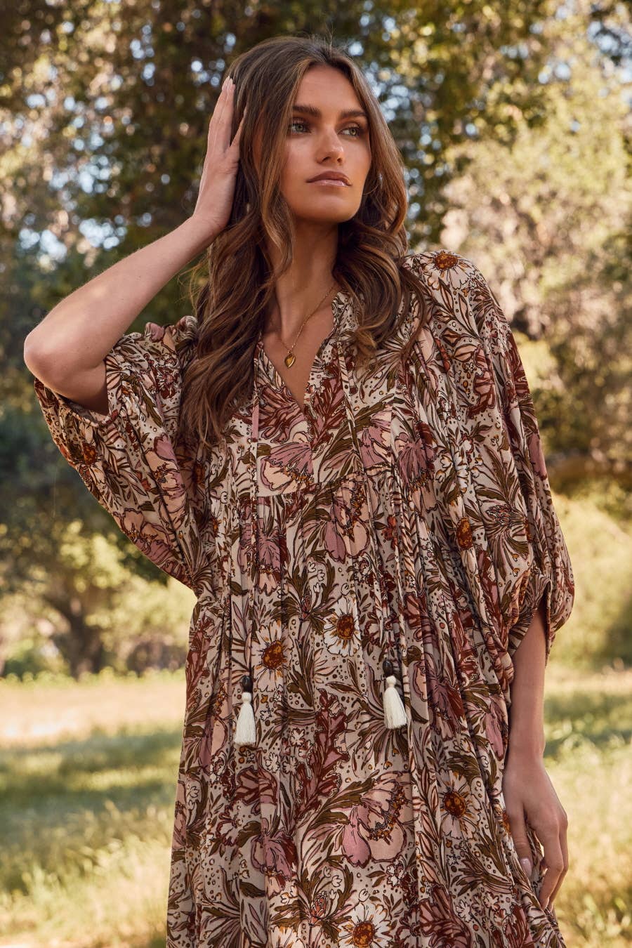 Reagan Floral Maxi Dress