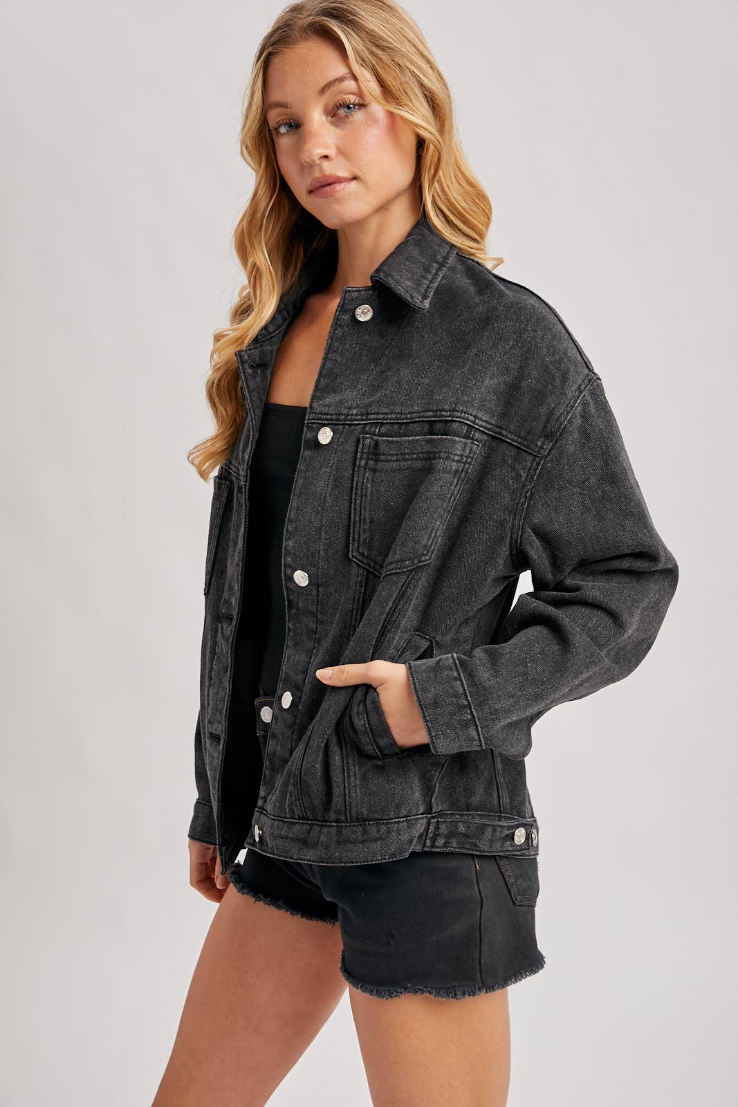 Roxie Oversized Denim Jacket