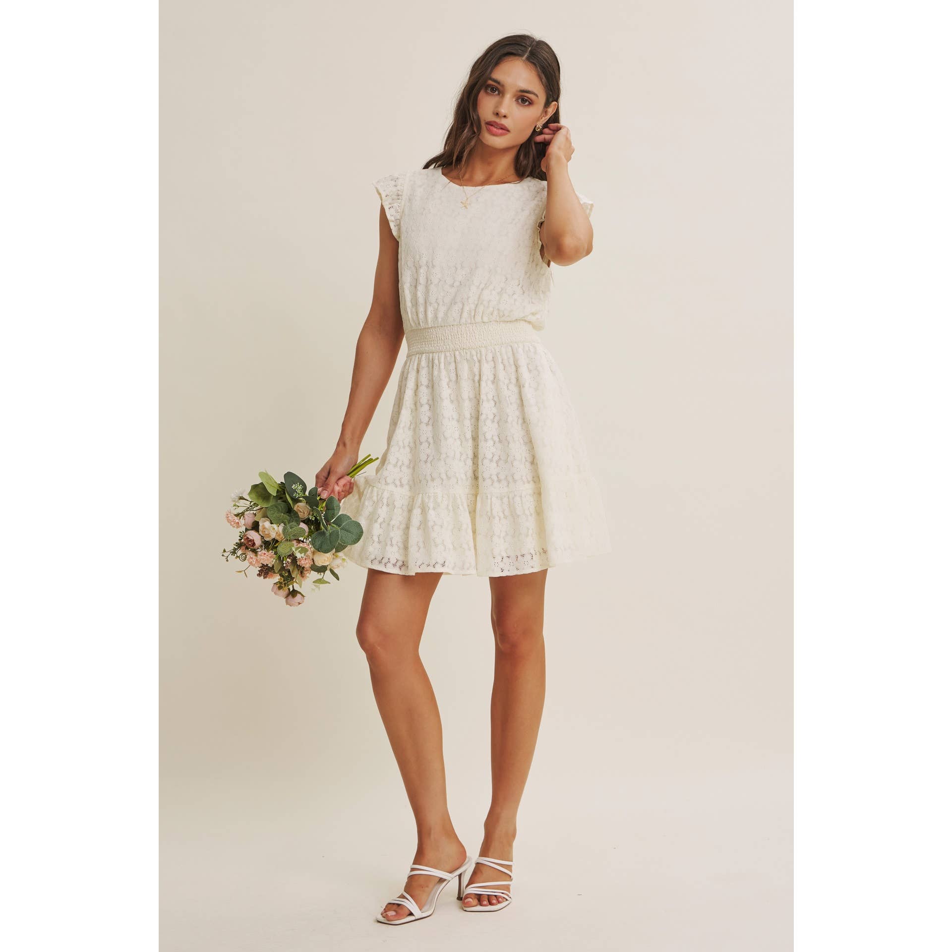 Kayley Lace Mini Dress