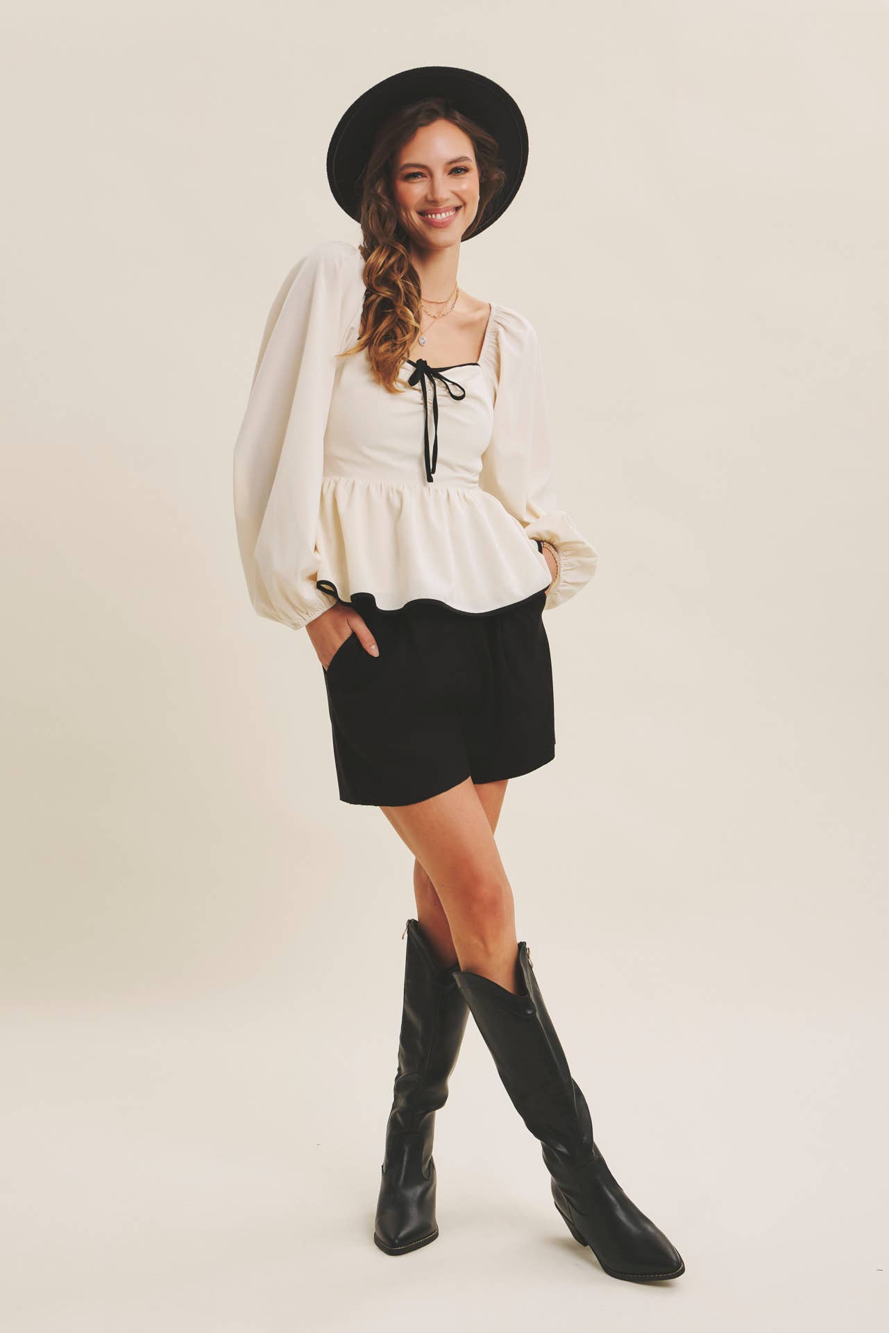 Thea Suede Shorts