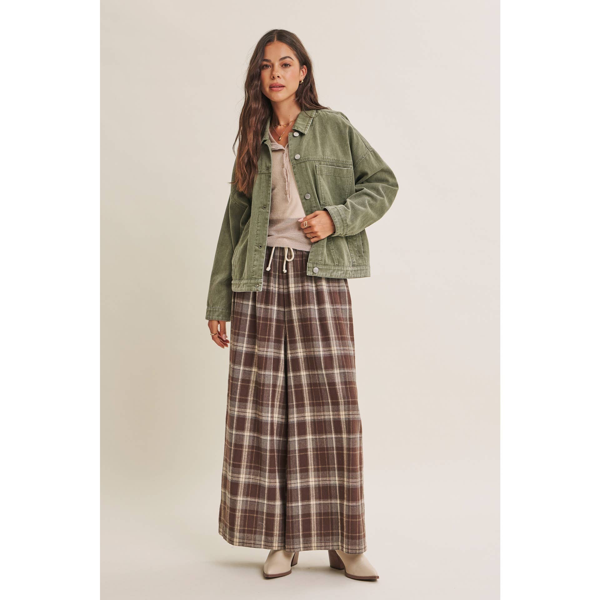 Sierra Oversized Twill Jacket