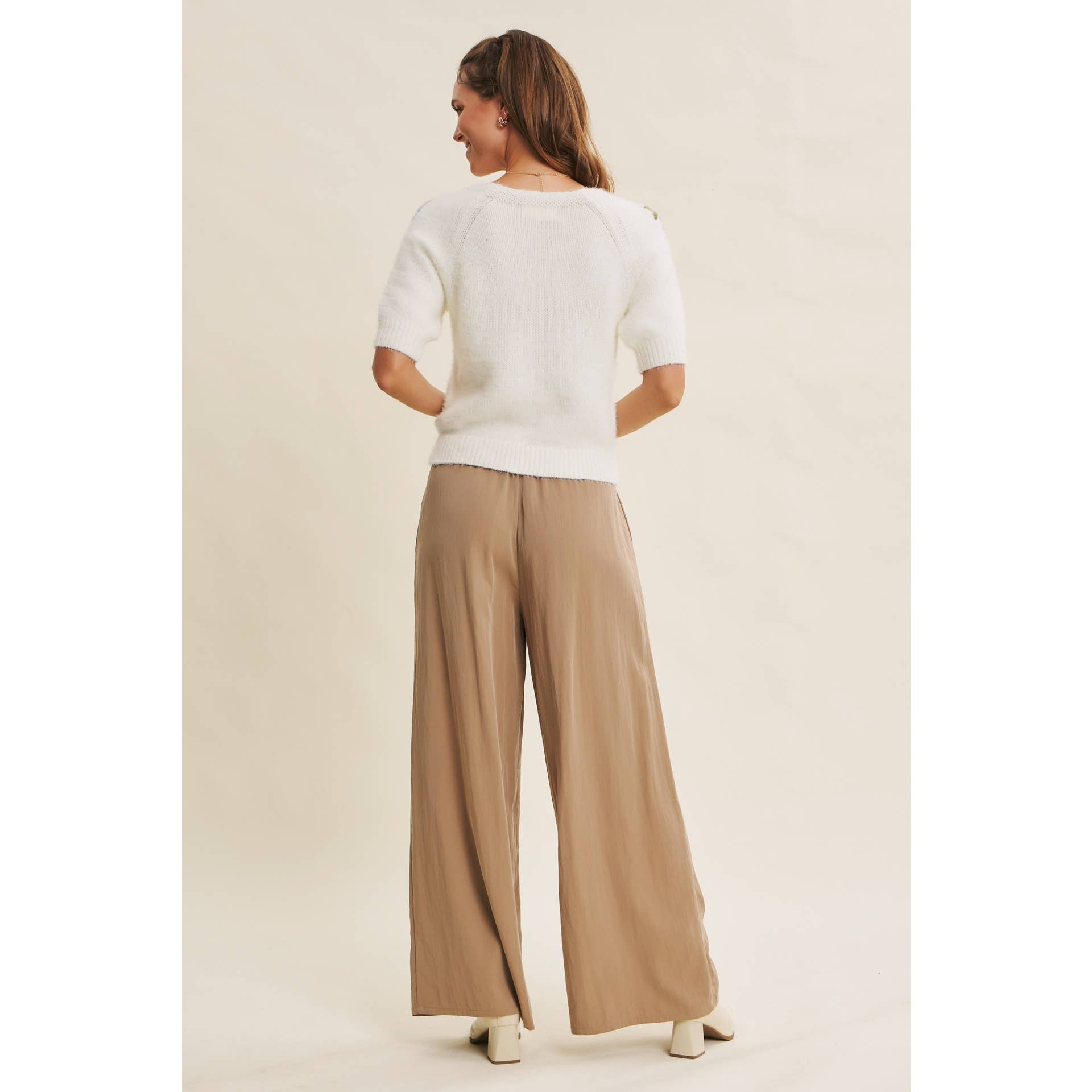 Evelyn Wide Leg Pant