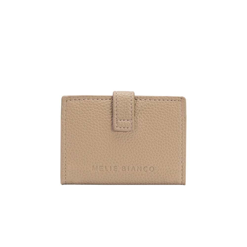 Pria Taupe Vegan Leather Wallet