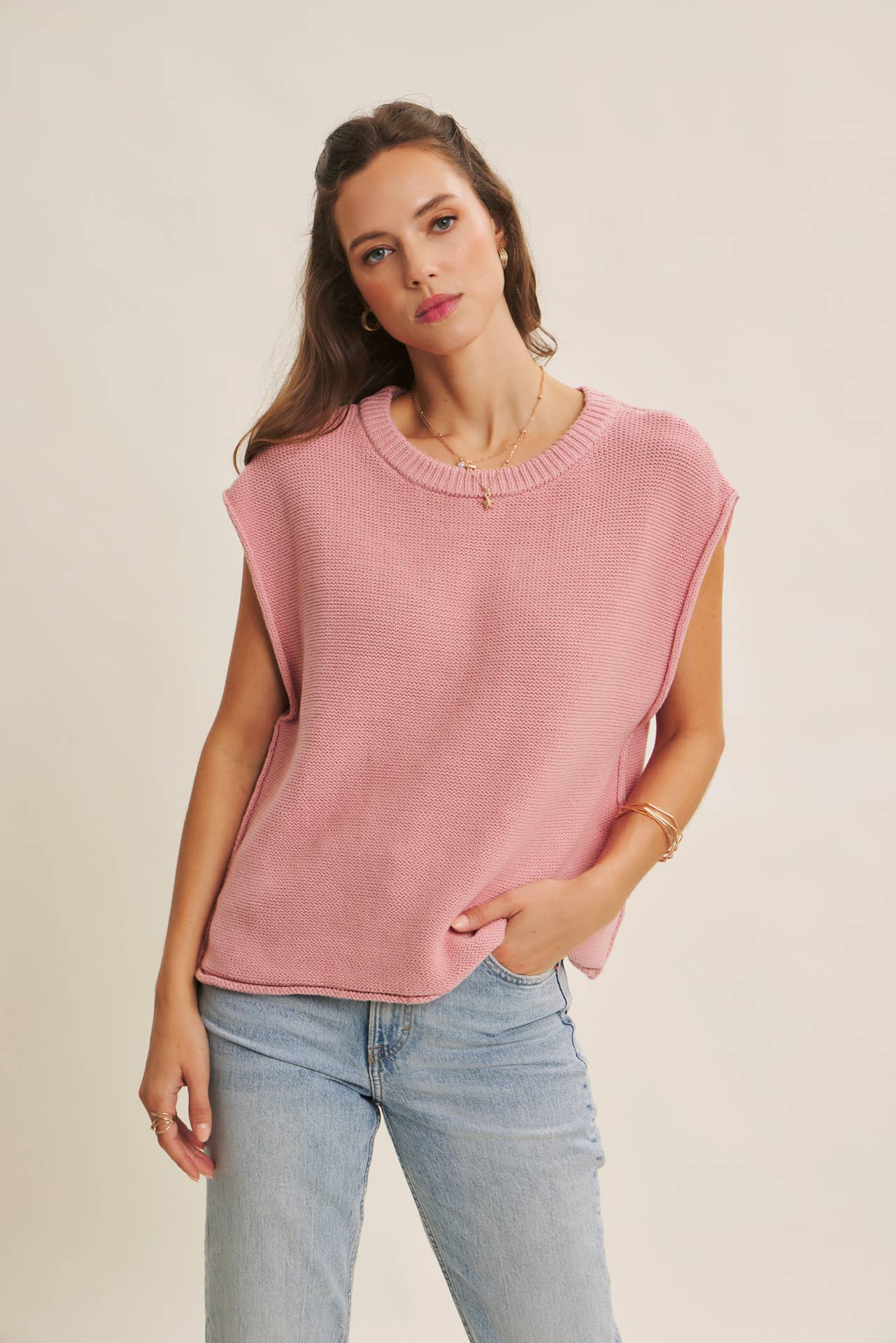 Avery Sweater Tee