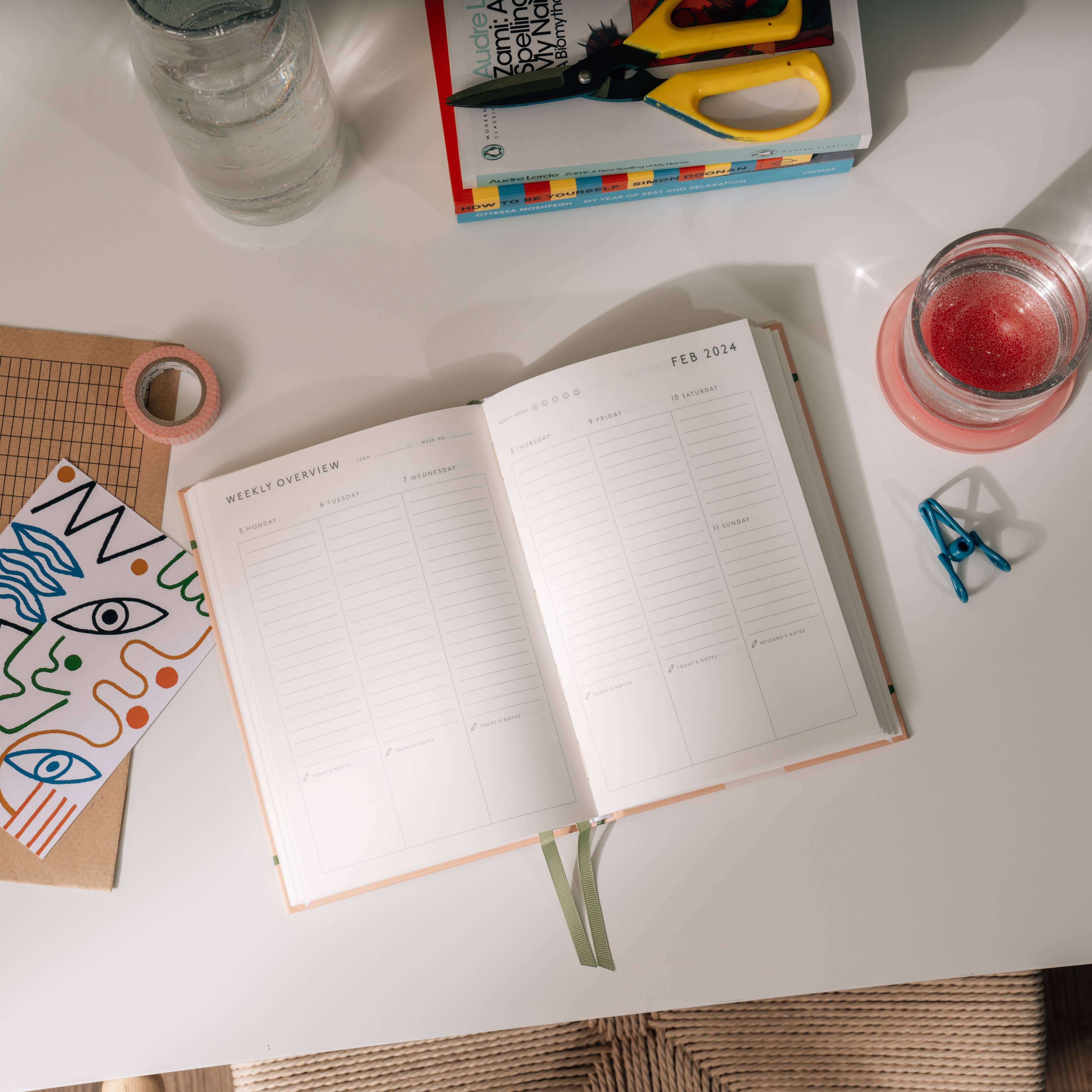 Guided Wellness Journal, A5 Hardcover - Joy
