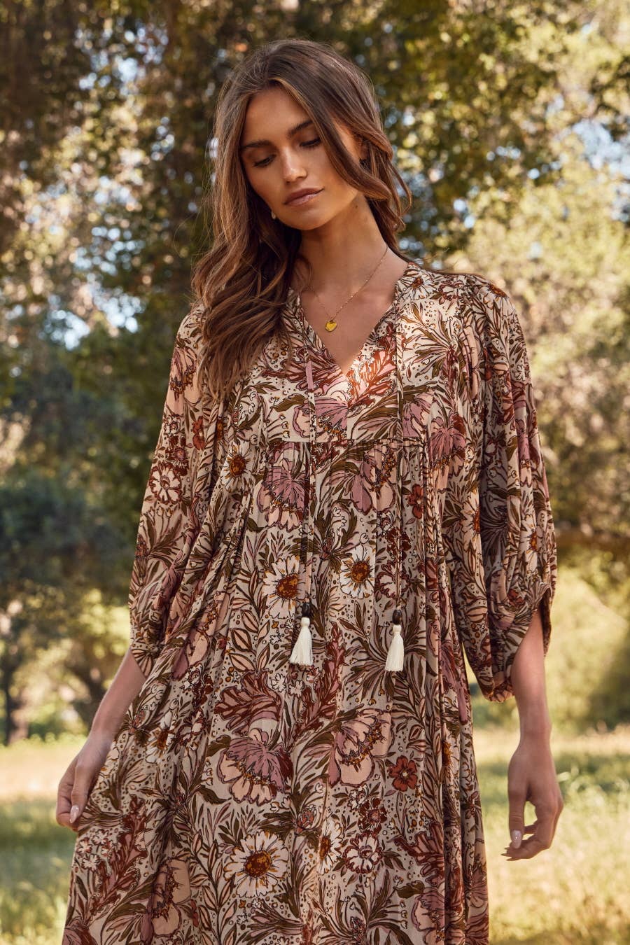 Reagan Floral Maxi Dress
