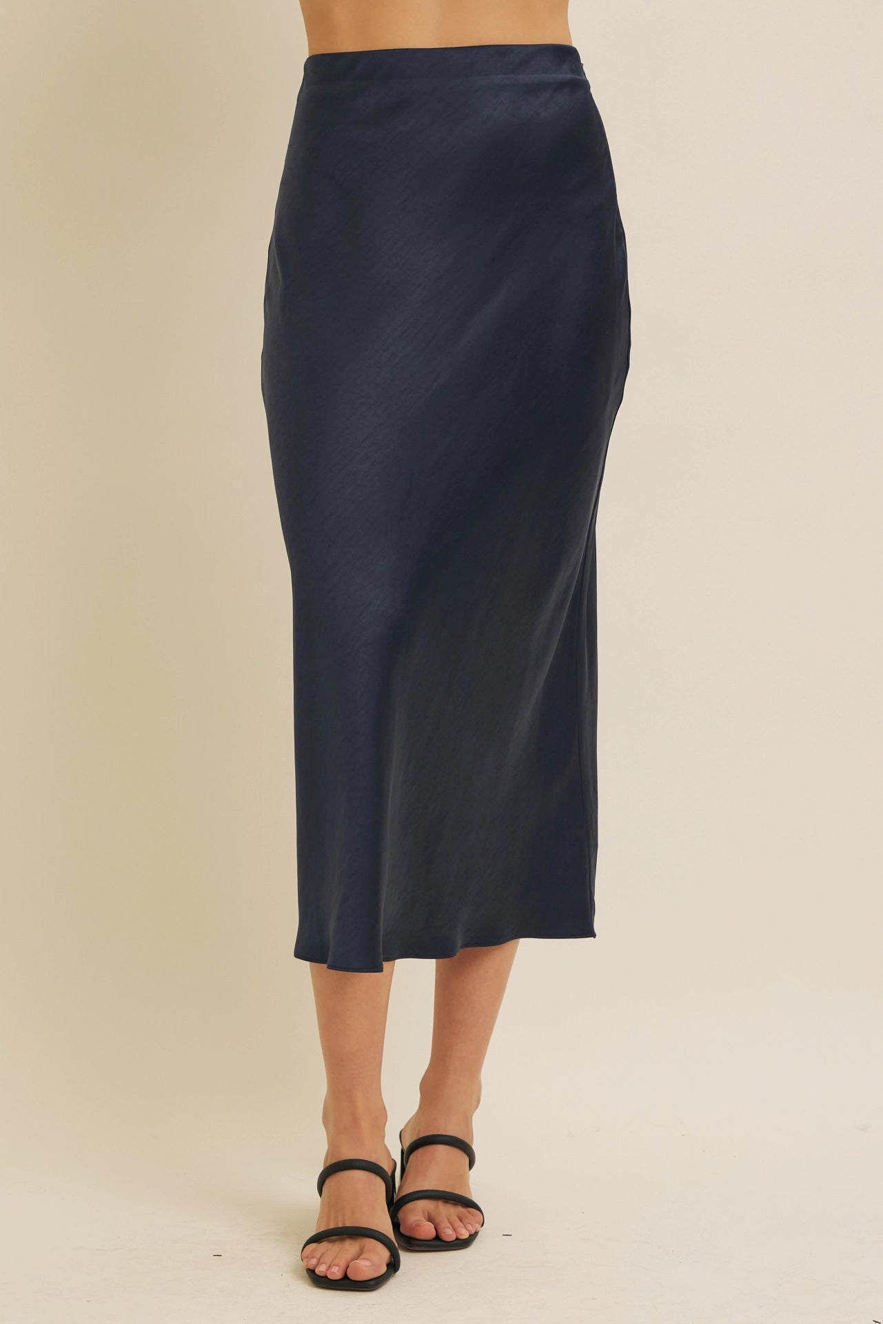 Taylor Satin Maxi Skirt