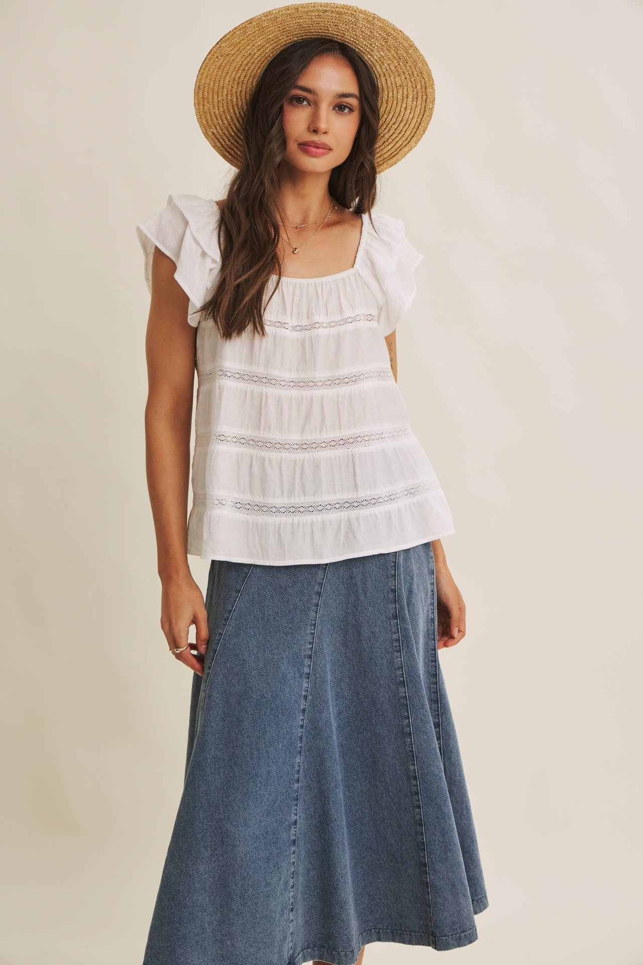 Juliet Boho Lace Top