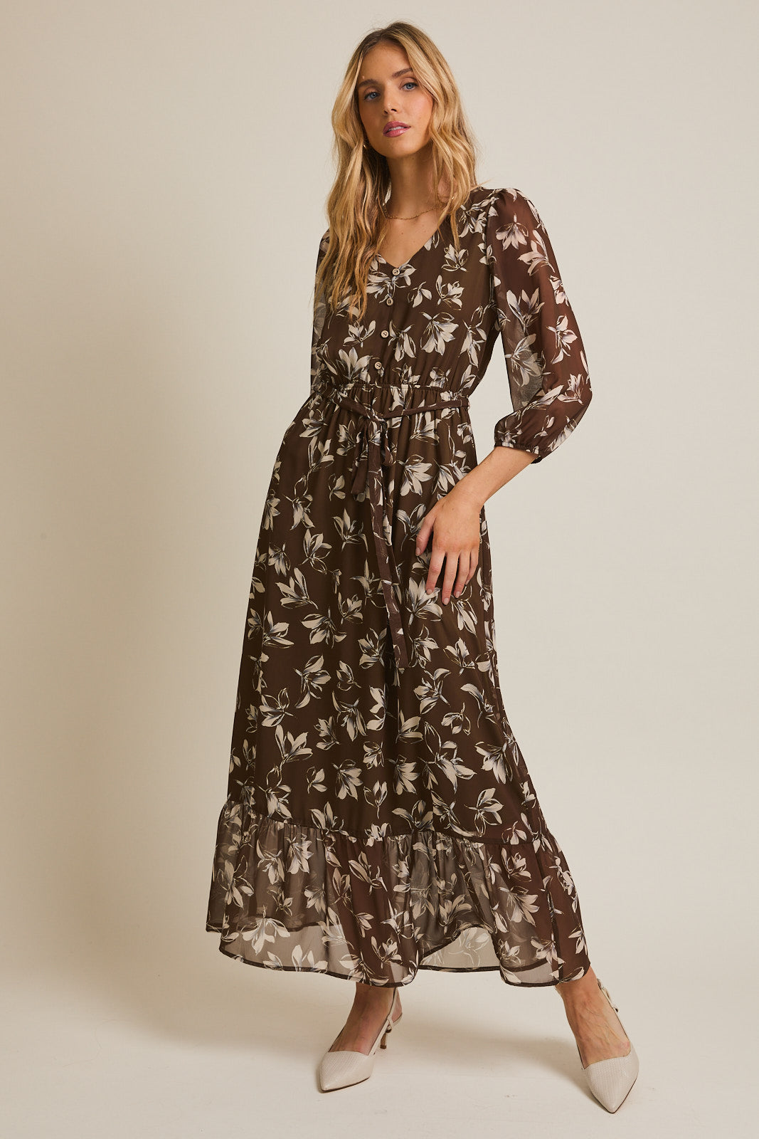 Johnna Floral Maxi Dress
