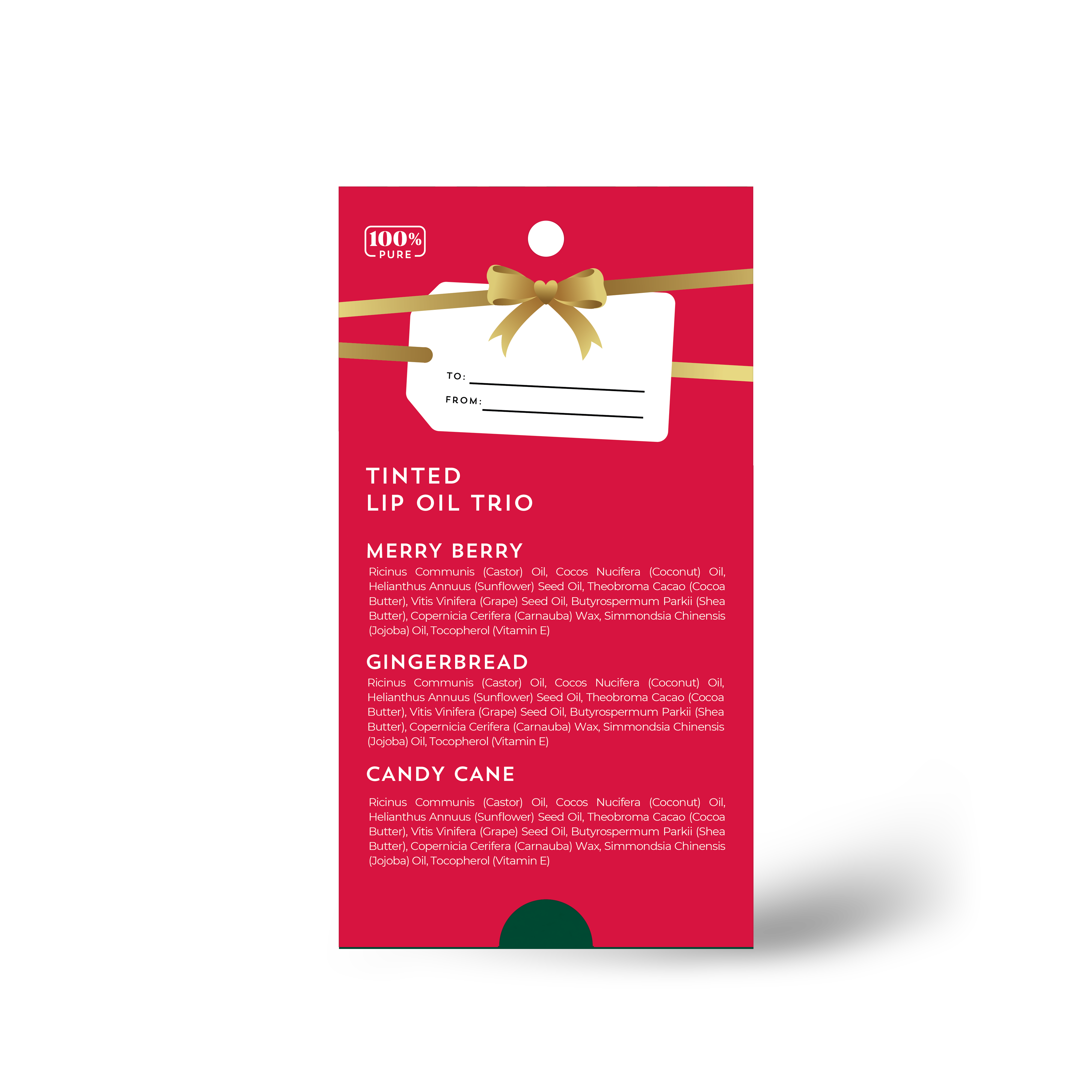 Tinted Lip Oil Trio –  Fa La La