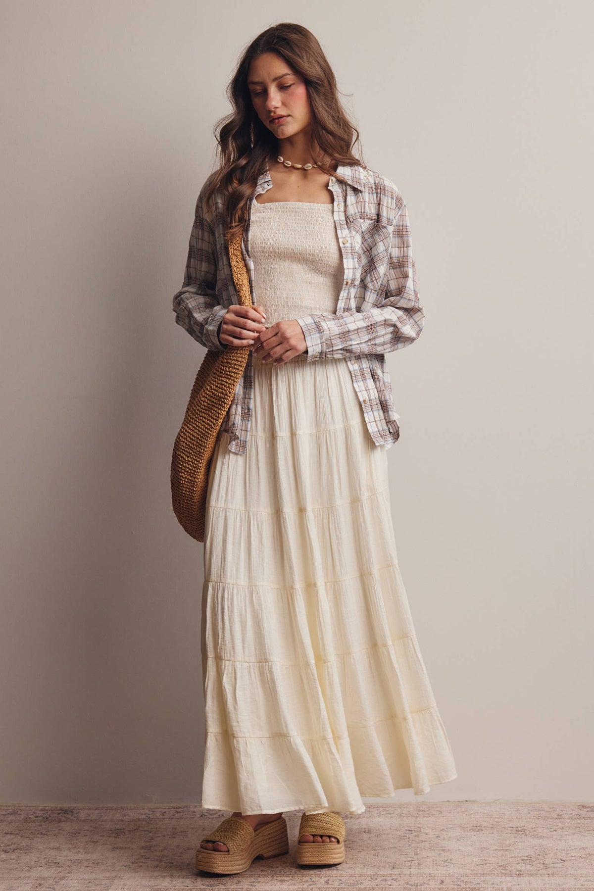 Alicia Plaid Button Down