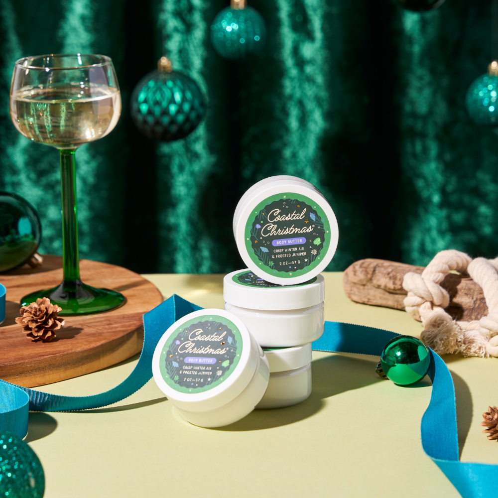 Travel Size Coastal Christmas Body Butter (2oz)