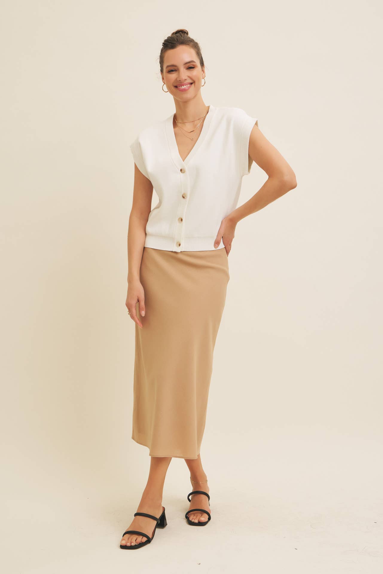 Teagan Linen Maxi Skirt