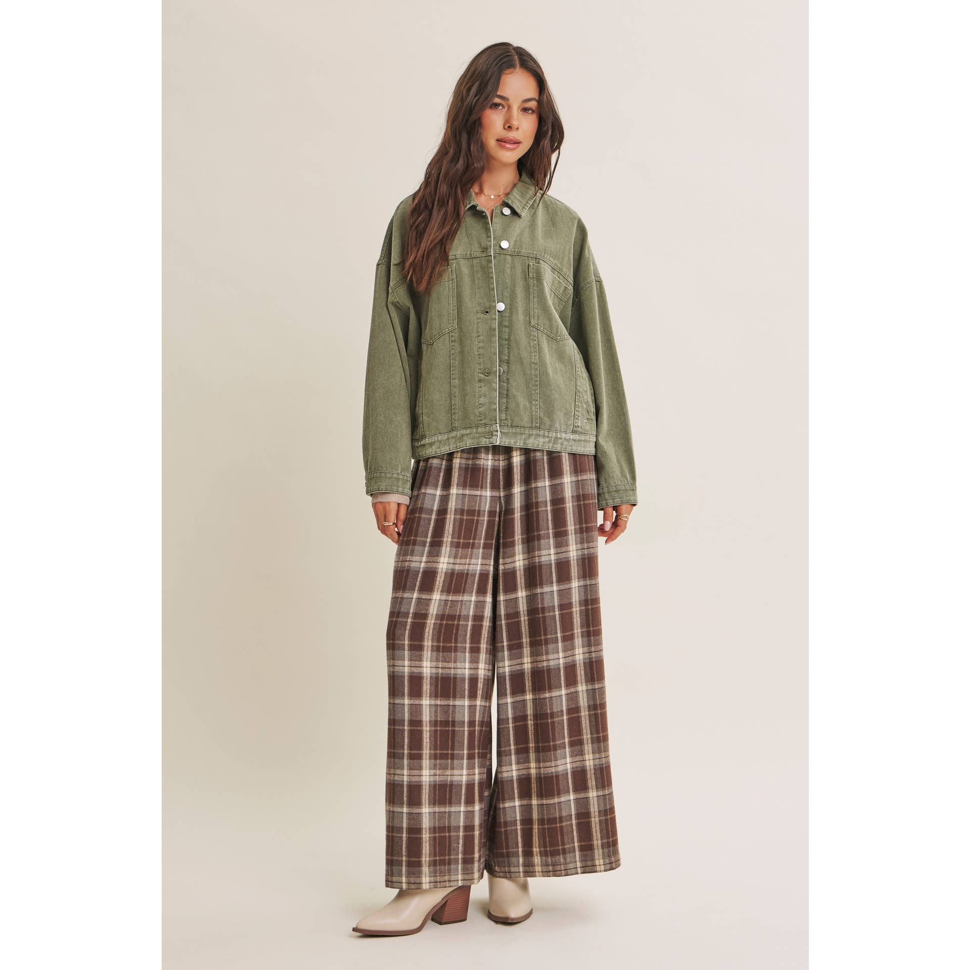 Sierra Oversized Twill Jacket