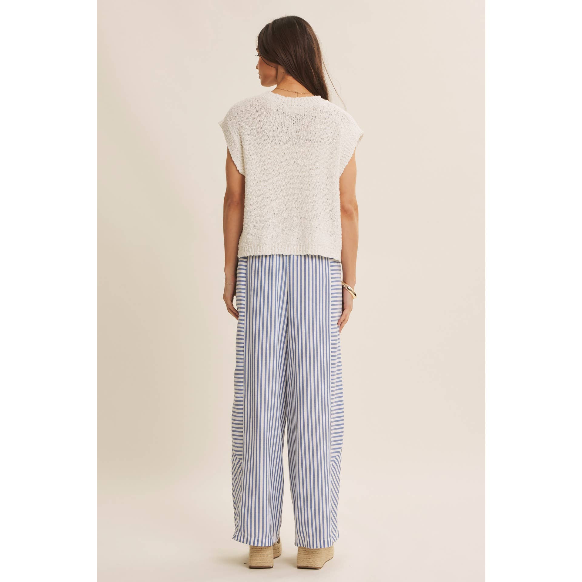Laine Textured Sweater Tee