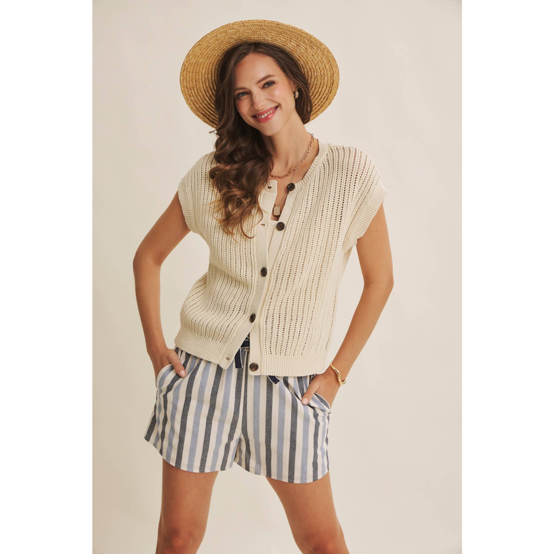 Jada Striped Shorts