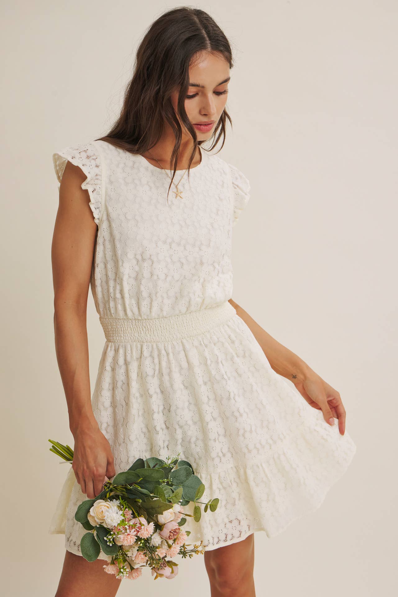 Kayley Lace Mini Dress