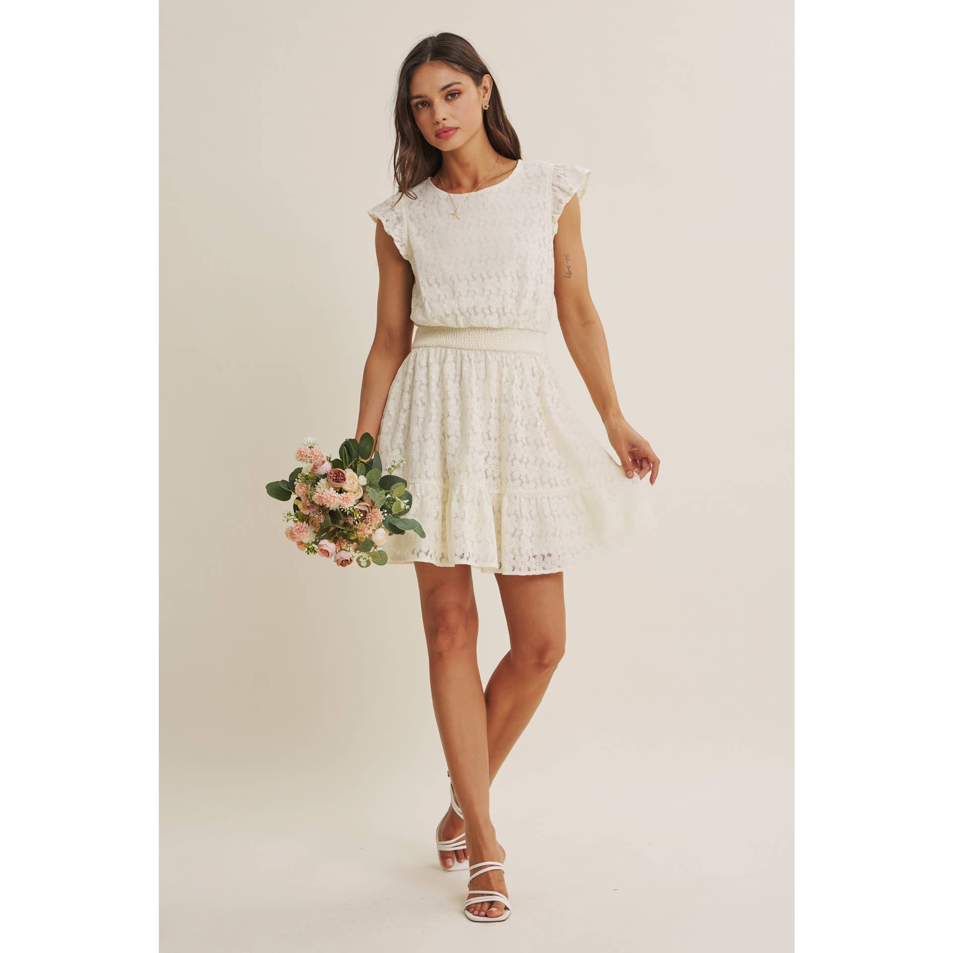 Kayley Lace Mini Dress
