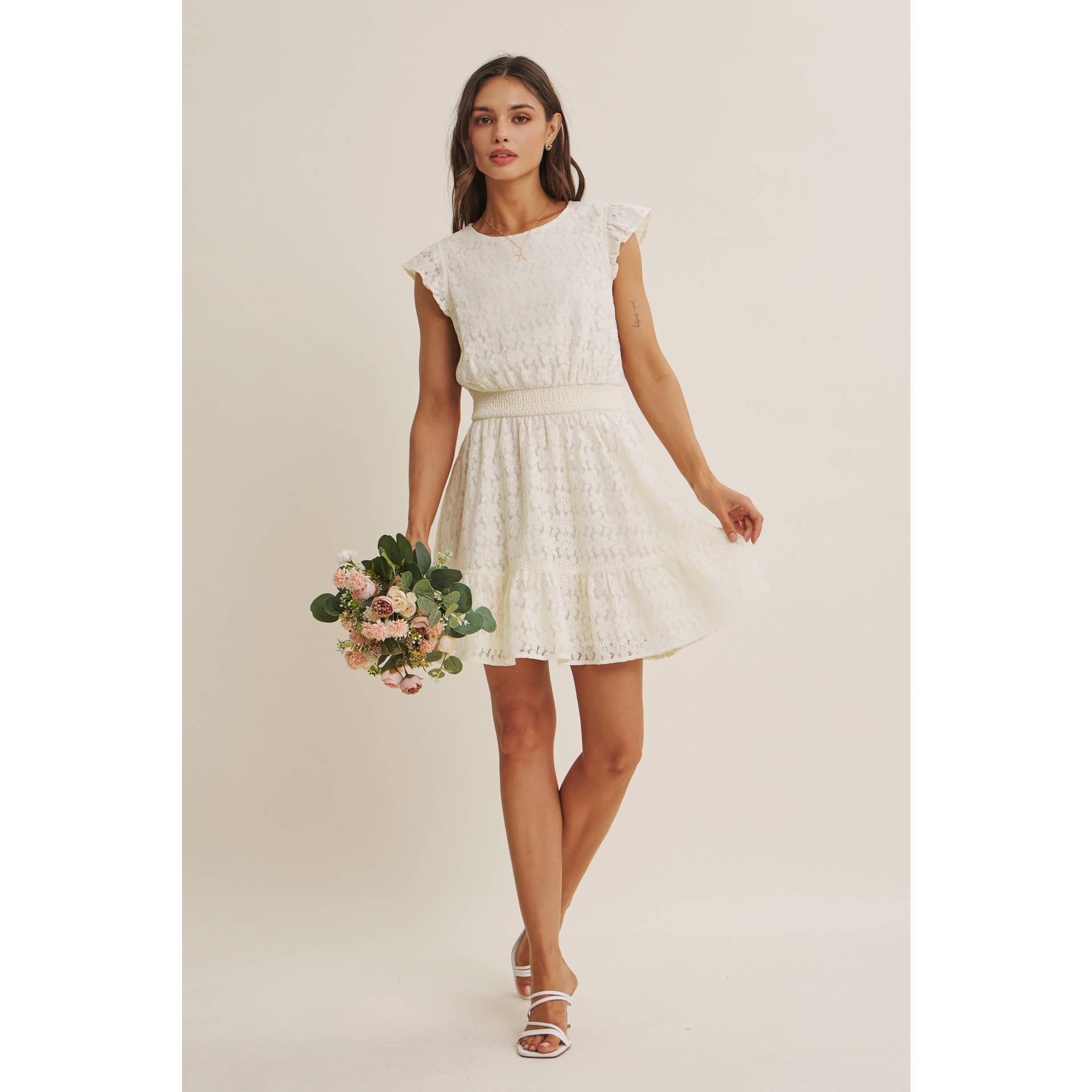 Kayley Lace Mini Dress
